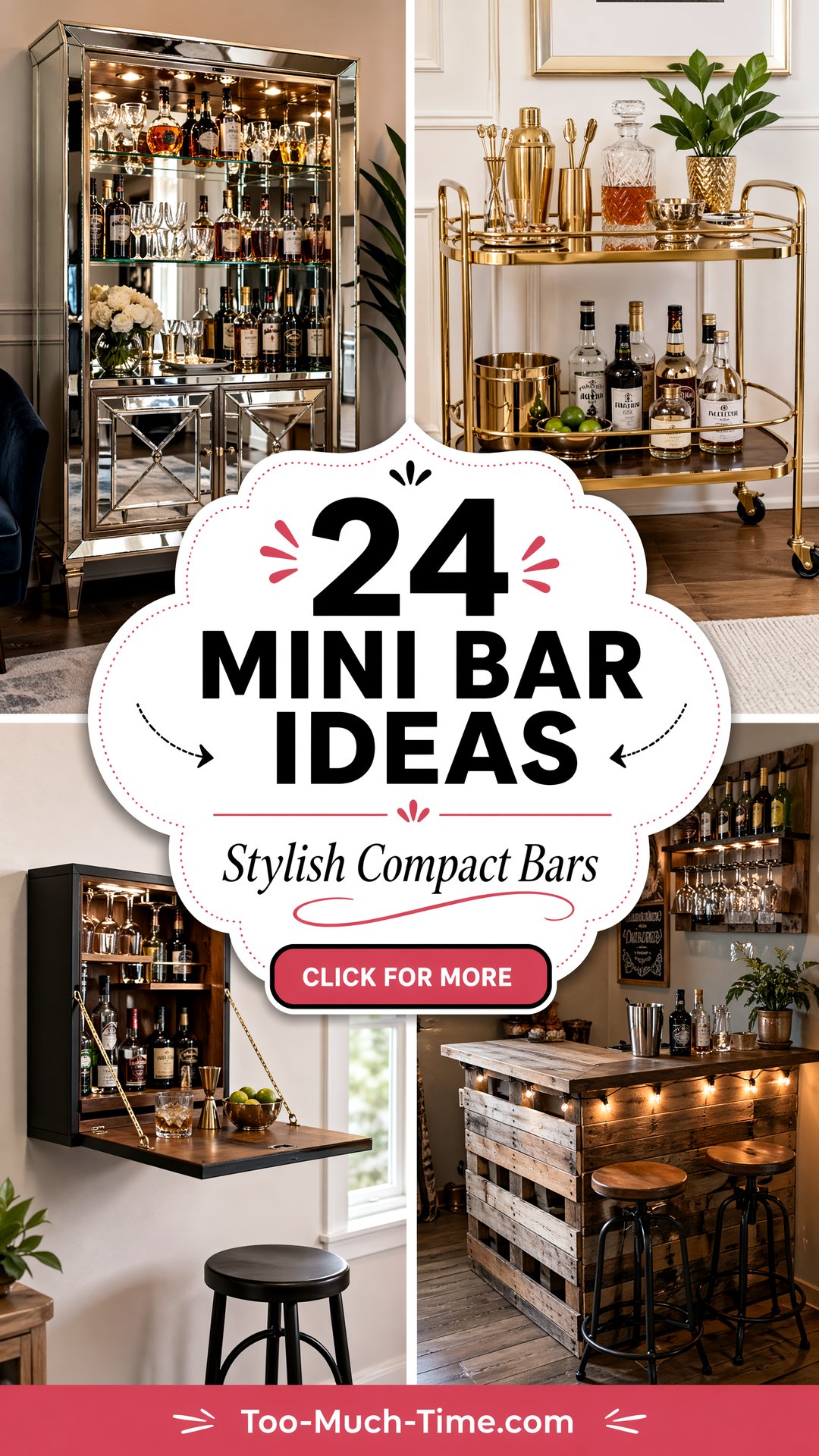 24 Mini Bar Ideas for Compact Stylish Home Bars Today - 24 Mini Bar Ideas for Compact, Stylish Home Bars Today