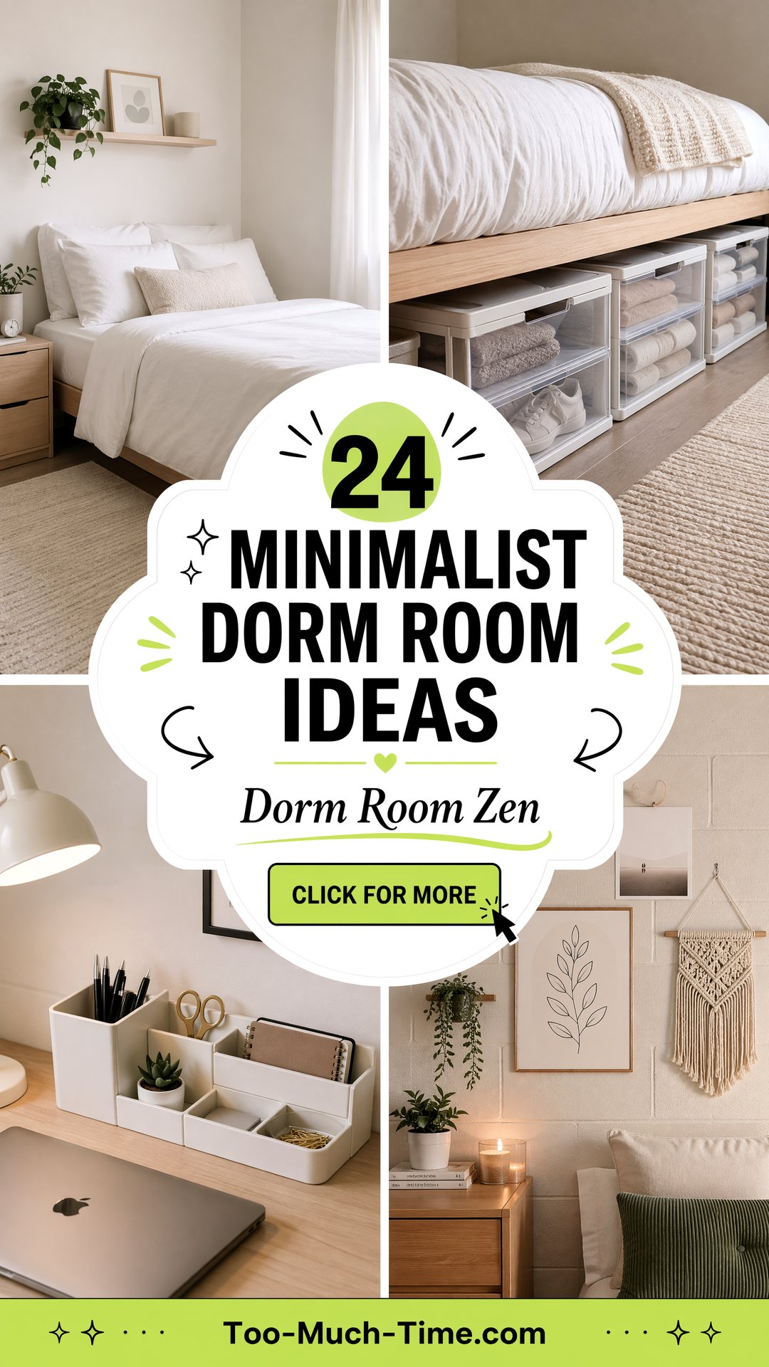 24 Minimalist Dorm Room Ideas and Inspiration - 24 Minimalist Dorm Room Ideas and Inspiration