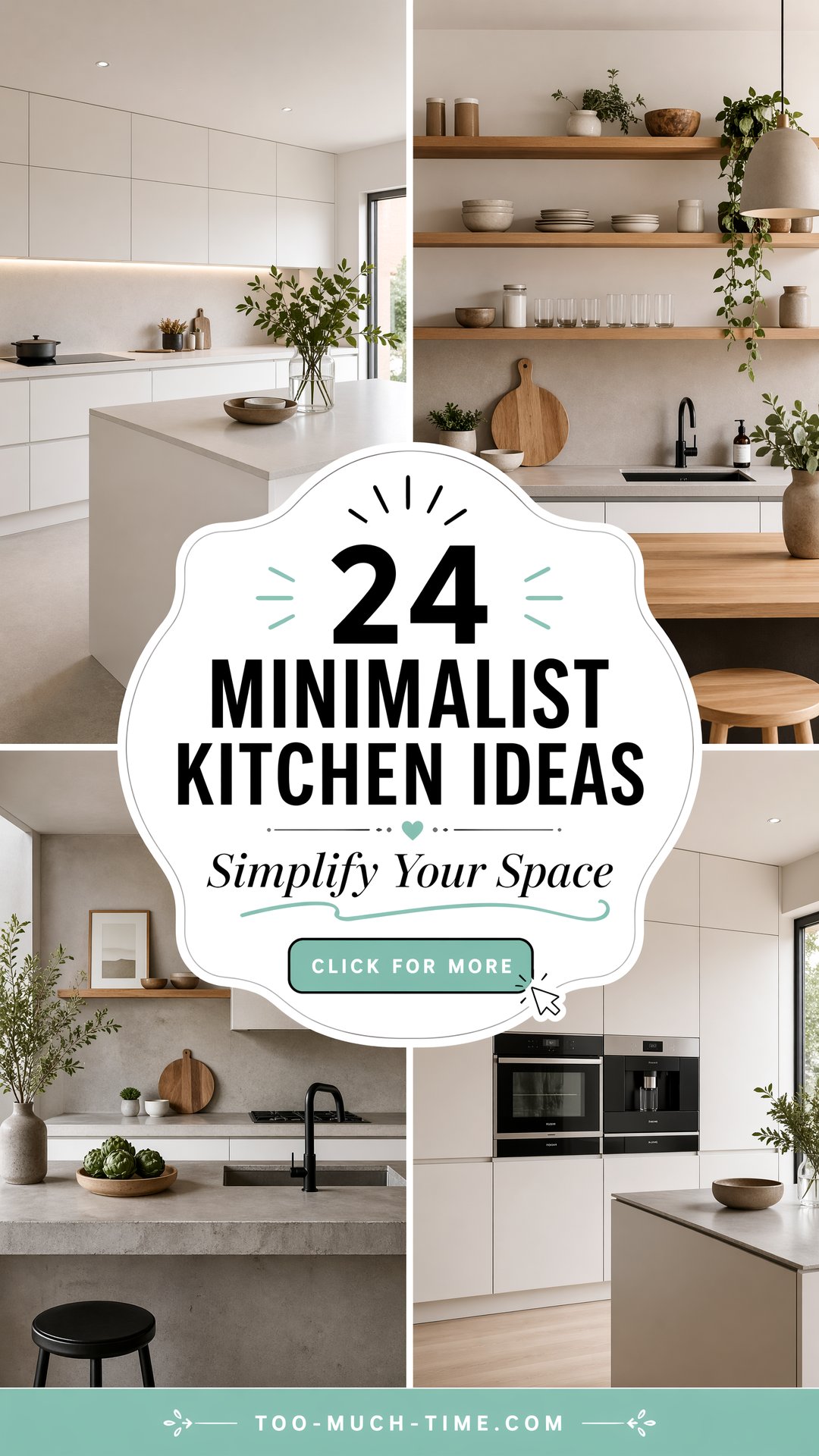 24 Minimalist Kitchen Ideas for Calm Cooking Spaces - 24 Minimalist Kitchen Ideas for Calm Cooking Spaces