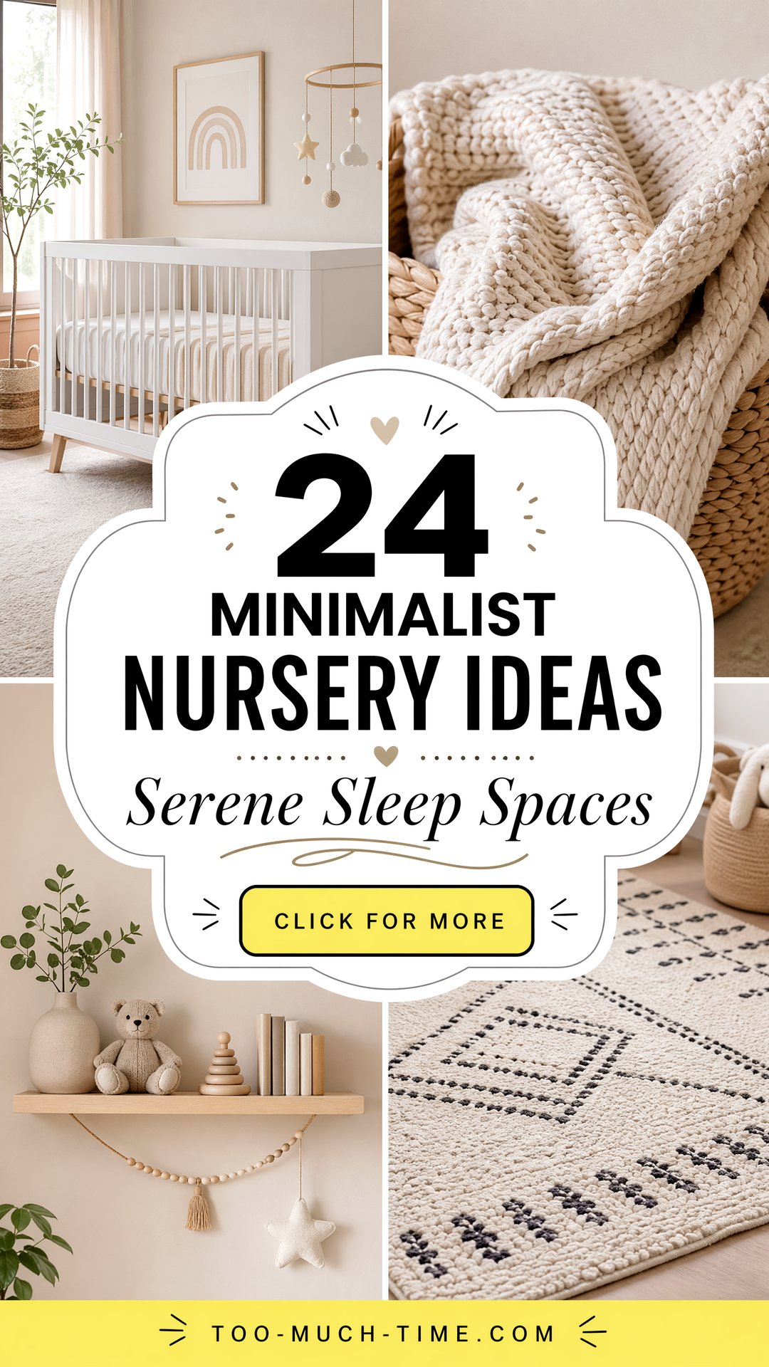 24 Minimalist Nursery Ideas Serene Spaces for Sleep - 24 Minimalist Nursery Ideas: Serene Spaces for Sleep