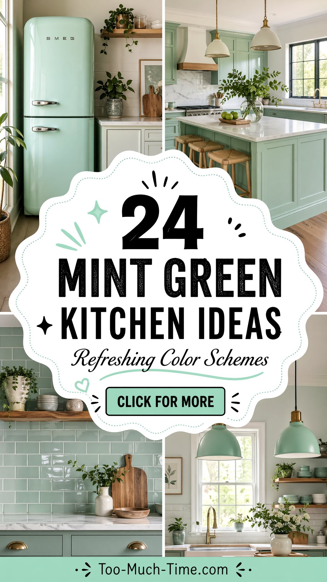 24 Mint Green Kitchen Ideas Refreshing Color Schemes - 24 Mint Green Kitchen Ideas: Refreshing Color Schemes