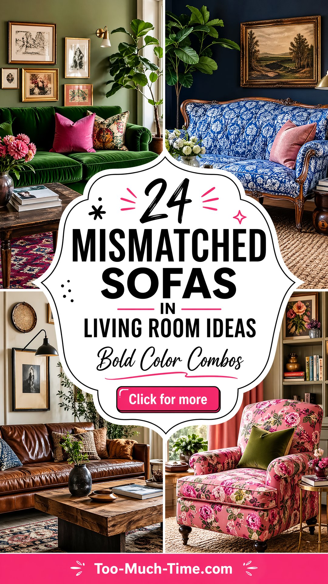 24 Mismatched Sofas in Living Room Ideas Bold Combos - 24 Mismatched Sofas in Living Room Ideas: Bold Combos