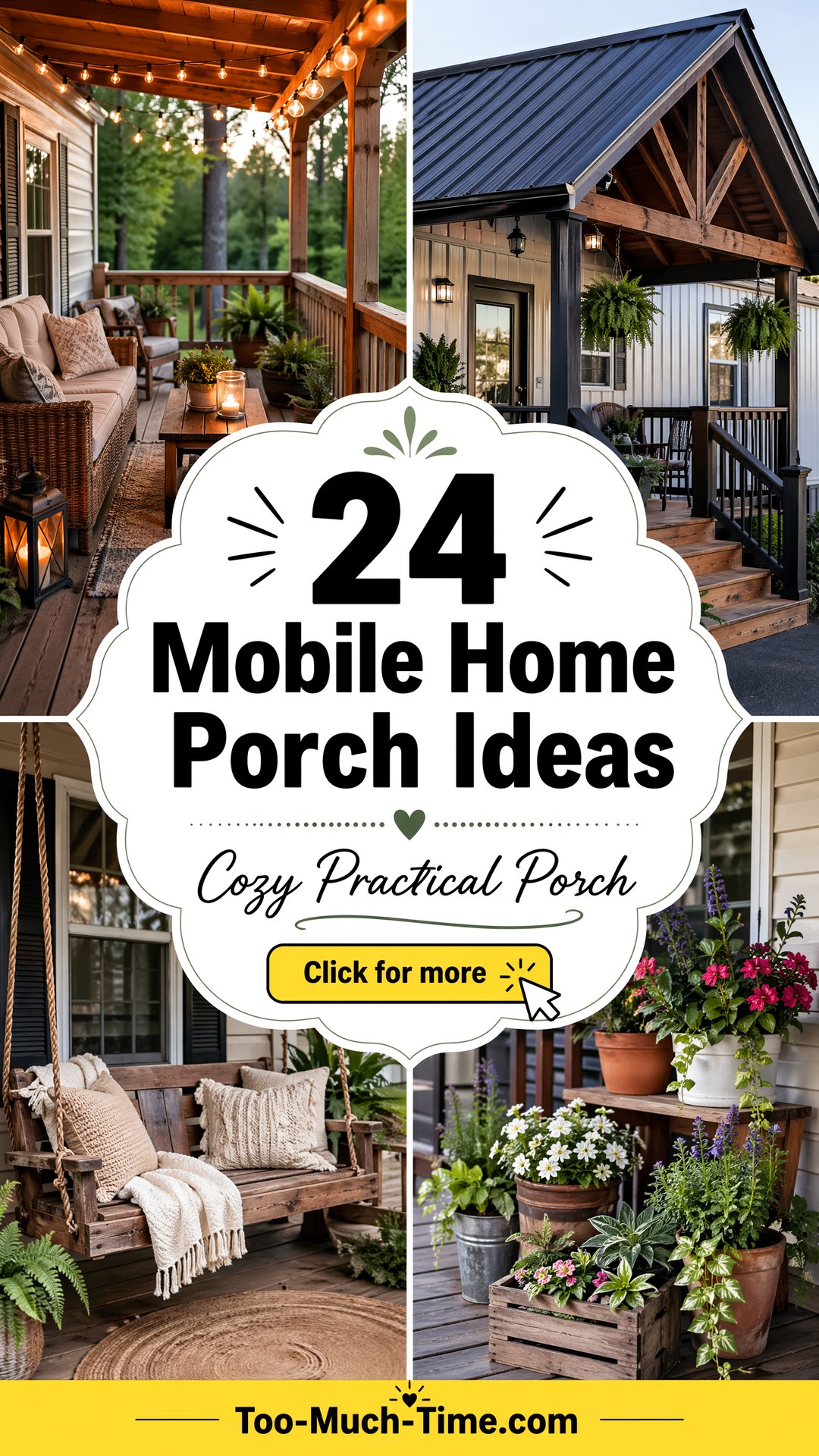 24 Mobile Home Porch Ideas Cozy Practical Details - 24 Mobile Home Porch Ideas: Cozy, Practical Details