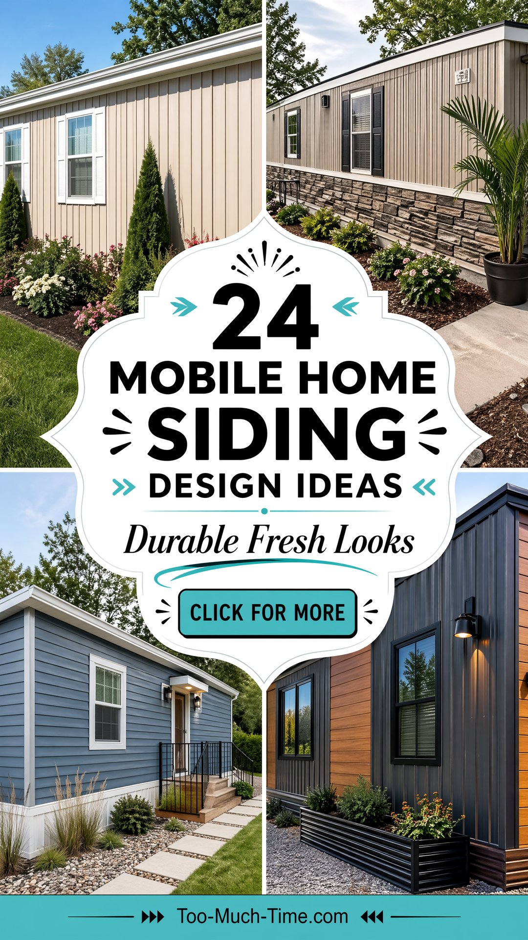 24 Mobile Home Siding Design Ideas Durable Updates - 24 Mobile Home Siding Design Ideas: Durable Updates