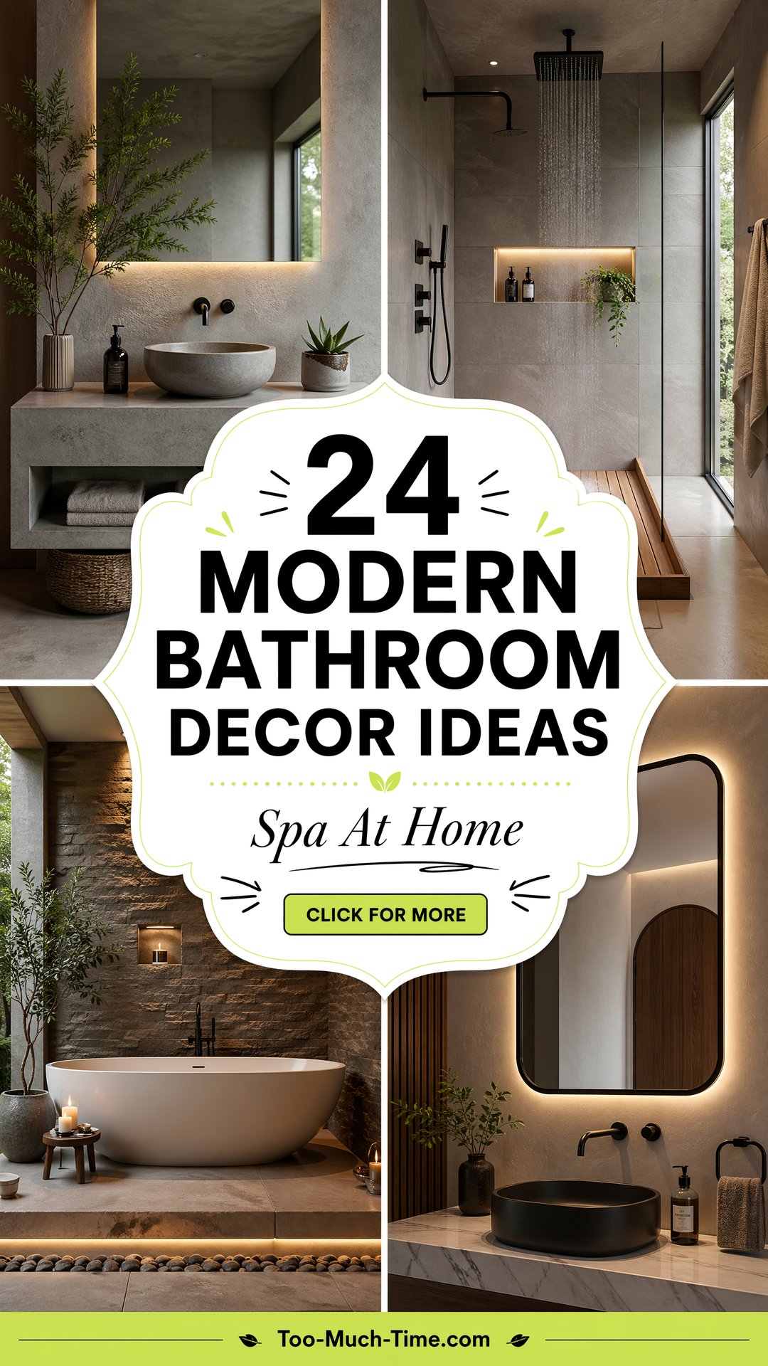 24 Modern Bathroom Decor Ideas Spa Vibes At Home Today - 24 Modern Bathroom Decor Ideas: Spa Vibes At Home Today
