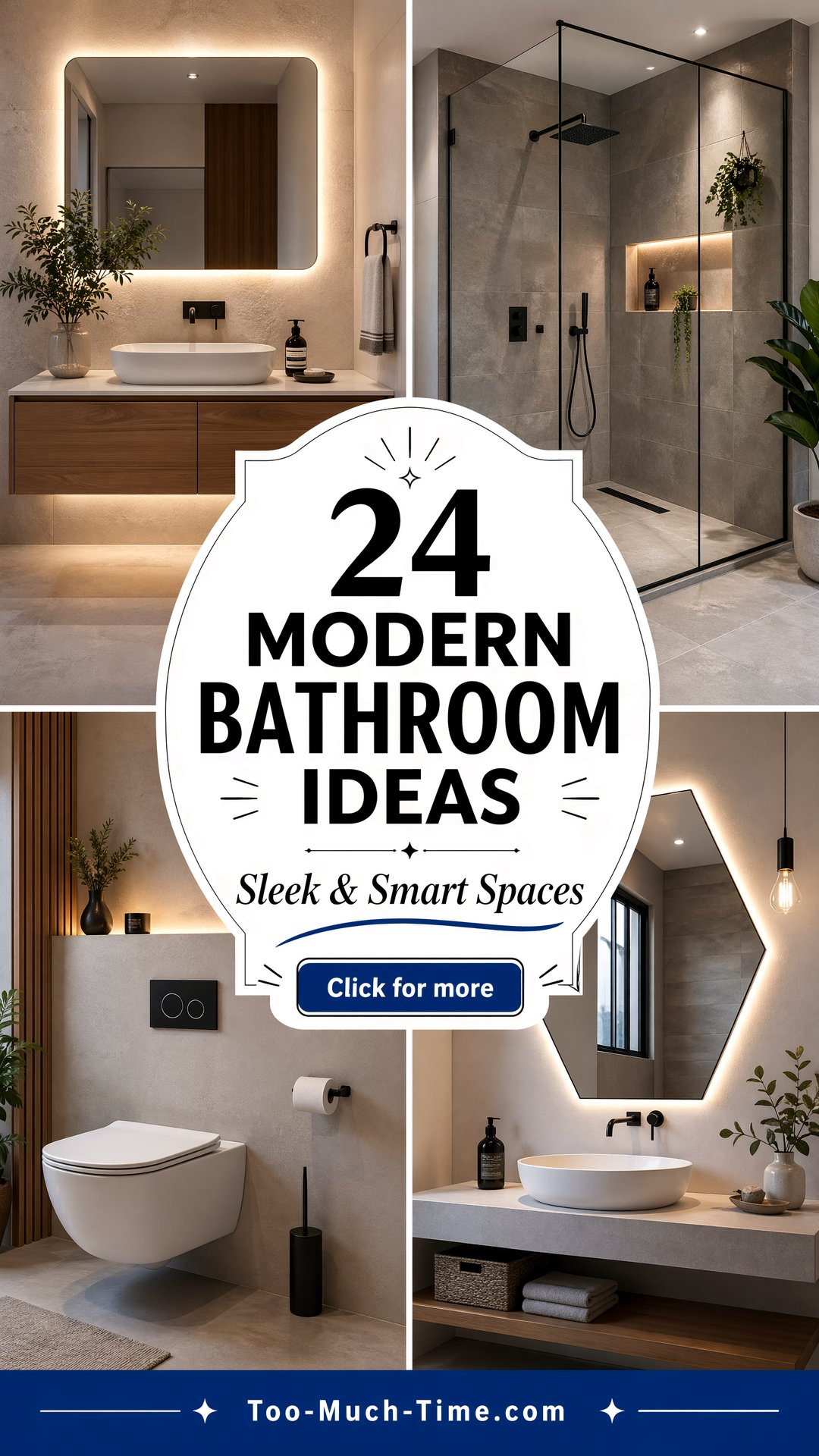 24 Modern Bathroom Ideas Style Tips and Clever Storage - 24 Modern Bathroom Ideas: Style Tips and Clever Storage