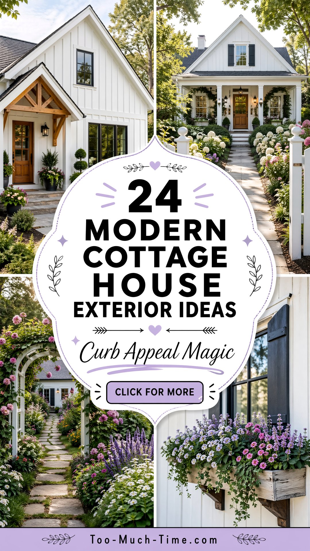 24 Modern Cottage House Exterior Ideas Curb Appeal - 24 Modern Cottage House Exterior Ideas: Curb Appeal