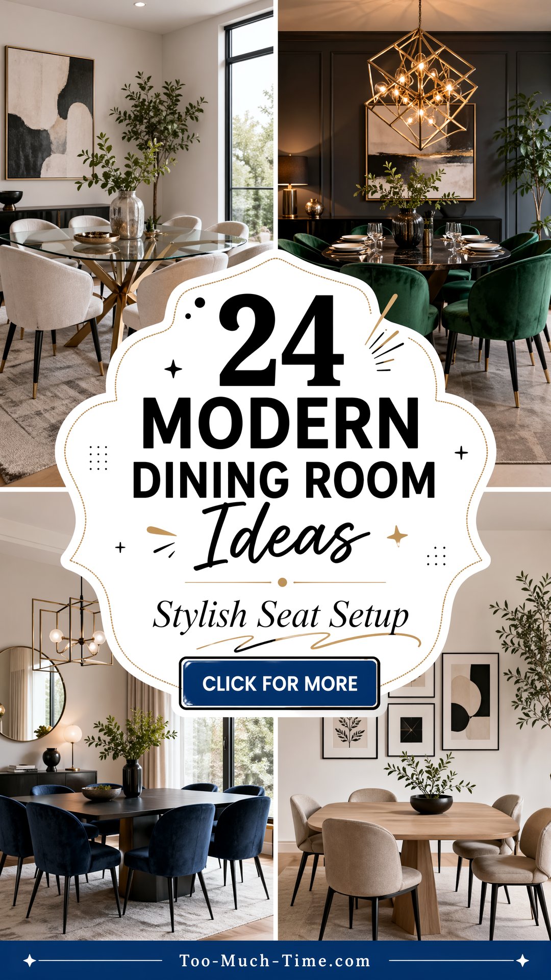 24 Modern Dining Room Ideas Stylish Seating Layouts - 24 Modern Dining Room Ideas: Stylish Seating Layouts