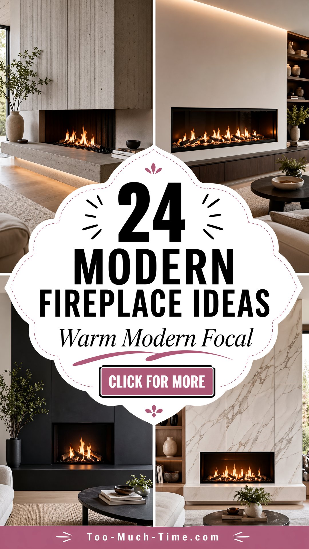 24 Modern Fireplace Ideas Warm Focal Points for Rooms - 24 Modern Fireplace Ideas: Warm Focal Points for Rooms