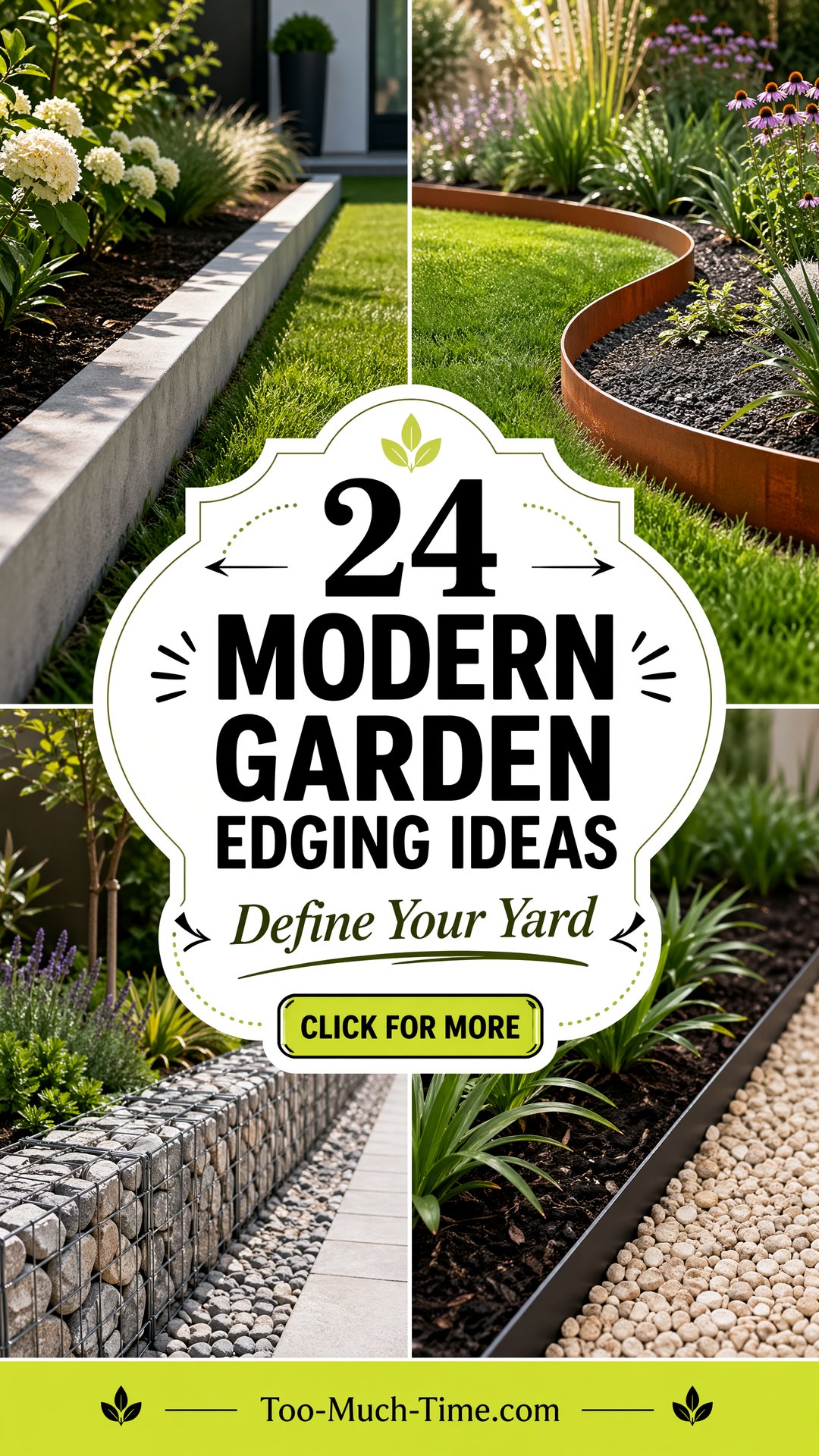 24 Modern Garden Edging Ideas Borders for Paths Now - 24 Modern Garden Edging Ideas: Borders for Paths Now