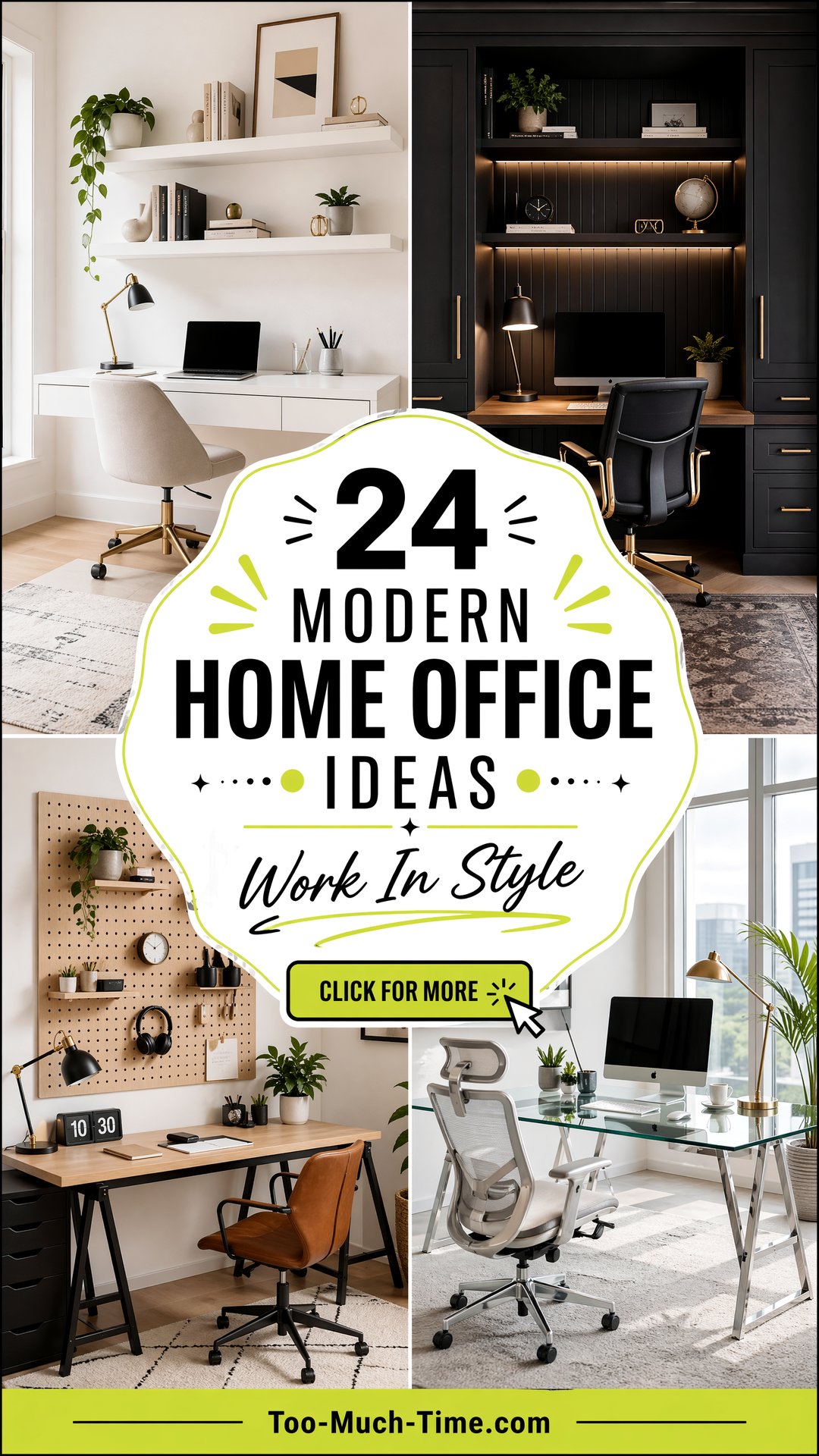24 Modern Home Office Ideas for Organized Productive Spaces - 24 Modern Home Office Ideas for Organized, Productive Spaces