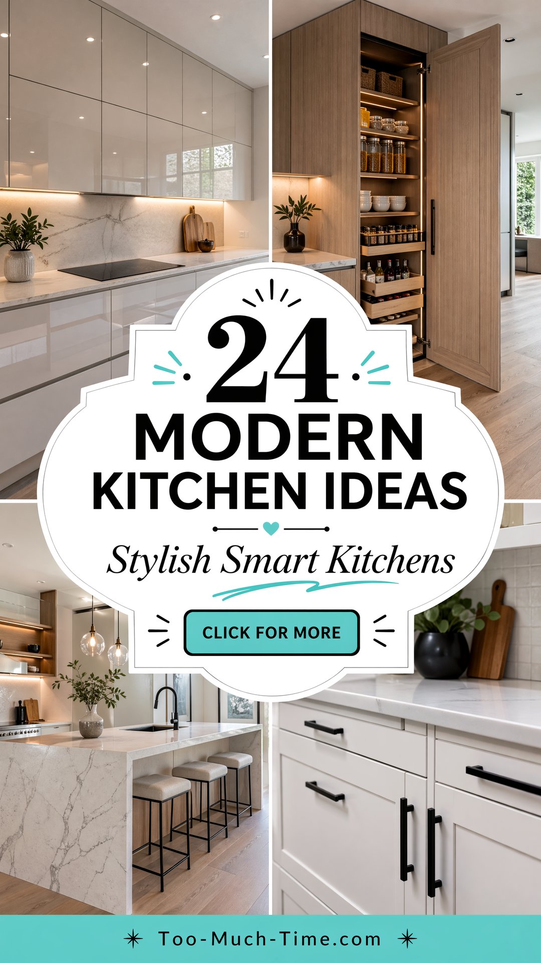 24 Modern Kitchen Ideas to Boost Style and Storage - 24 Modern Kitchen Ideas to Boost Style and Storage