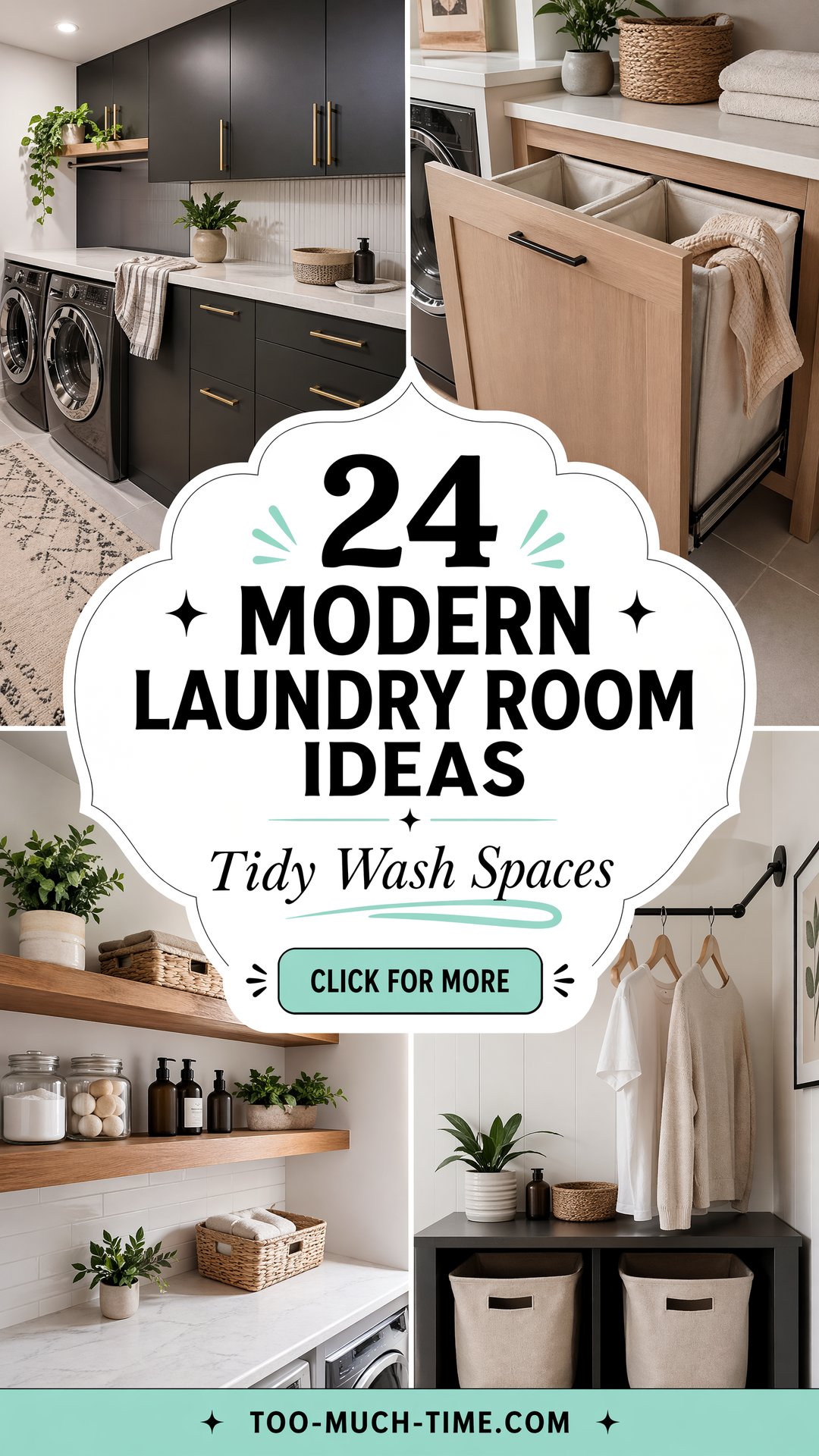 24 Modern Laundry Room Ideas for Storage Solutions - 24 Modern Laundry Room Ideas for Storage Solutions
