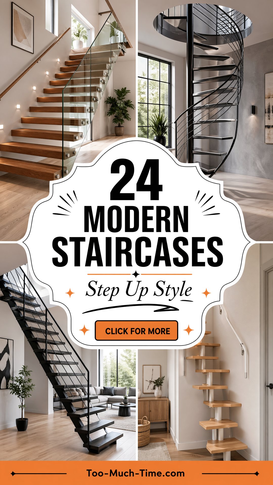 24 Modern Staircases for Modern Space-saving Twists - 24 Modern Staircases for Modern, Space-saving Twists