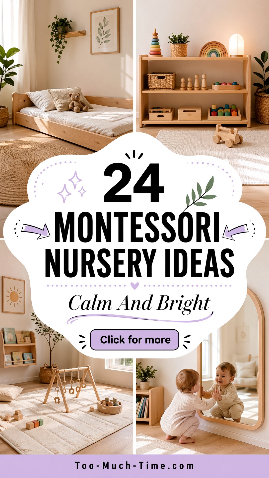 24 Montessori Nursery Ideas for a Calm Bright Space - 24 Montessori Nursery Ideas for a Calm, Bright Space