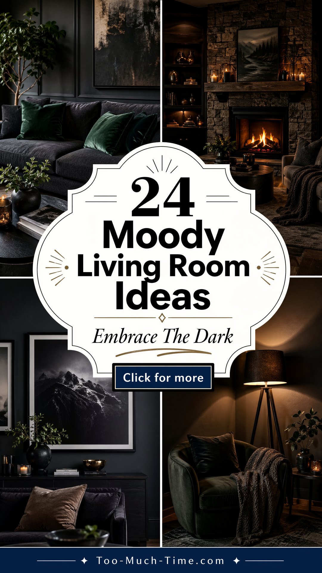 24 Moody Living Room Ideas to Set a Cozy Mood and Style - 24 Moody Living Room Ideas to Set a Cozy Mood and Style