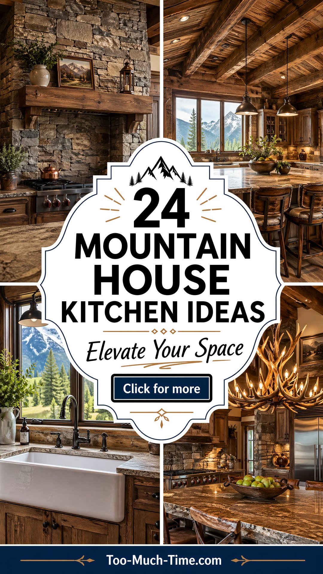 24 Mountain House Kitchen Ideas to Elevate Spaces Now - 24 Mountain House Kitchen Ideas to Elevate Spaces Now