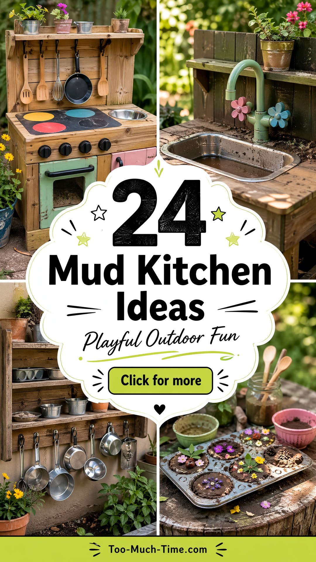 24 Mud Kitchen Ideas for Kids to Spark Imagination - 24 Mud Kitchen Ideas for Kids to Spark Imagination