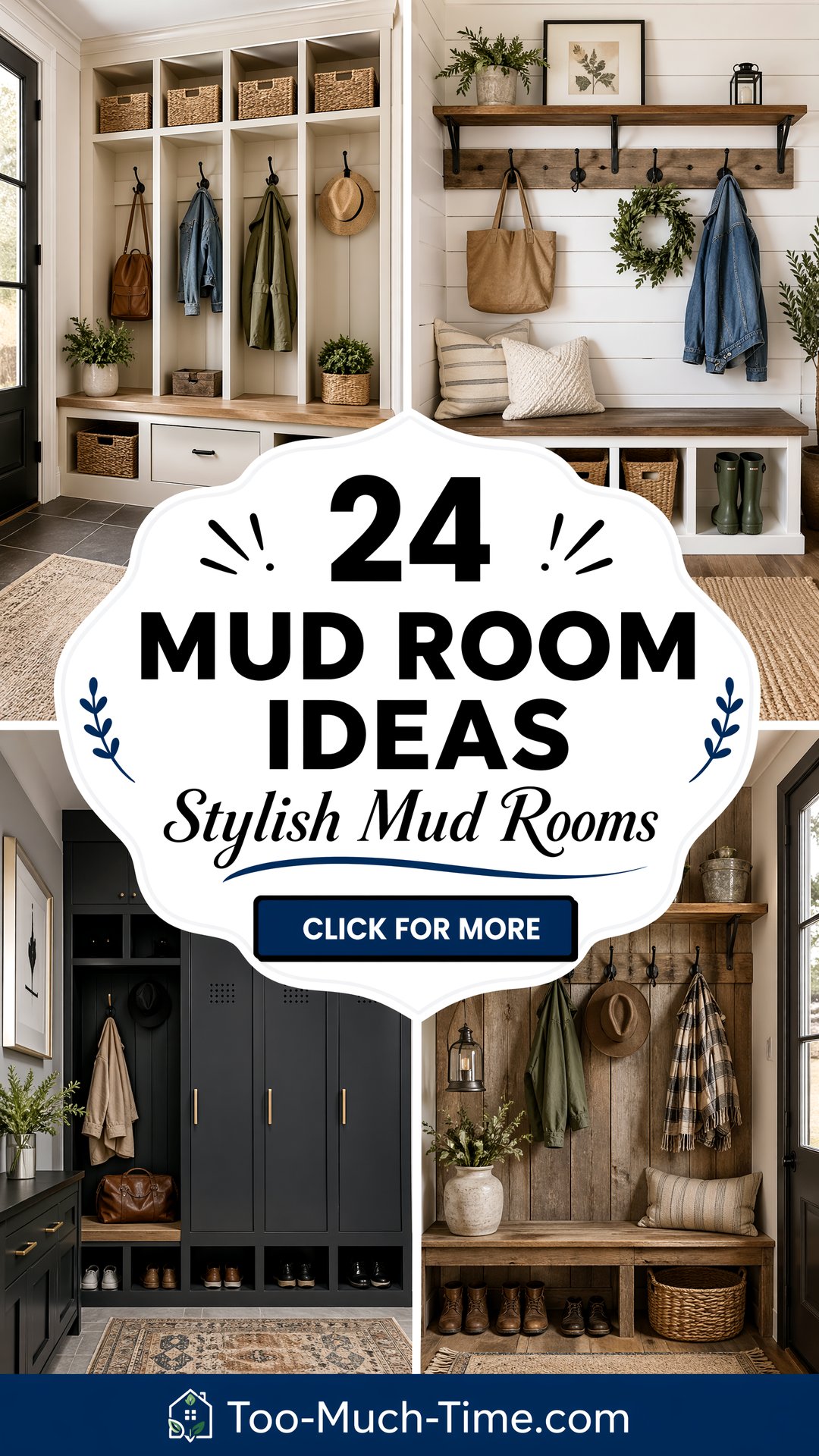 24 Mud Room Ideas Stylish Mud Room Ideas with Rails! - 24 Mud Room Ideas Stylish Mud Room Ideas with Rails!