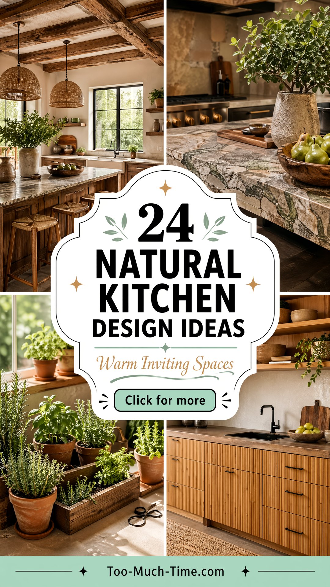 24 Natural Kitchen Design Ideas for Inviting Spaces - 24 Natural Kitchen Design Ideas for Inviting Spaces