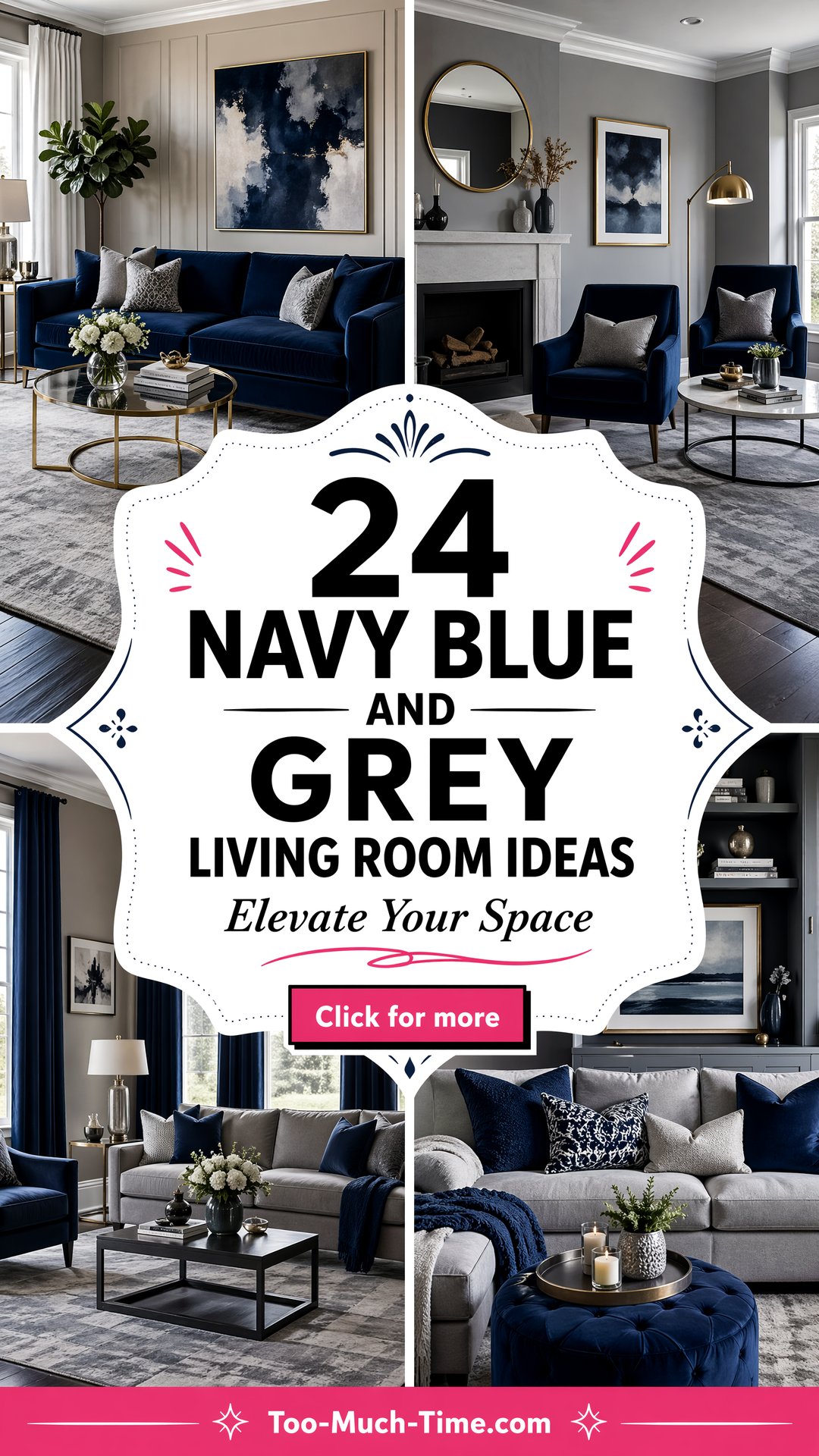 24 Navy Blue and Grey Living Room Ideas Elevate Spaces - 24 Navy Blue and Grey Living Room Ideas Elevate Spaces