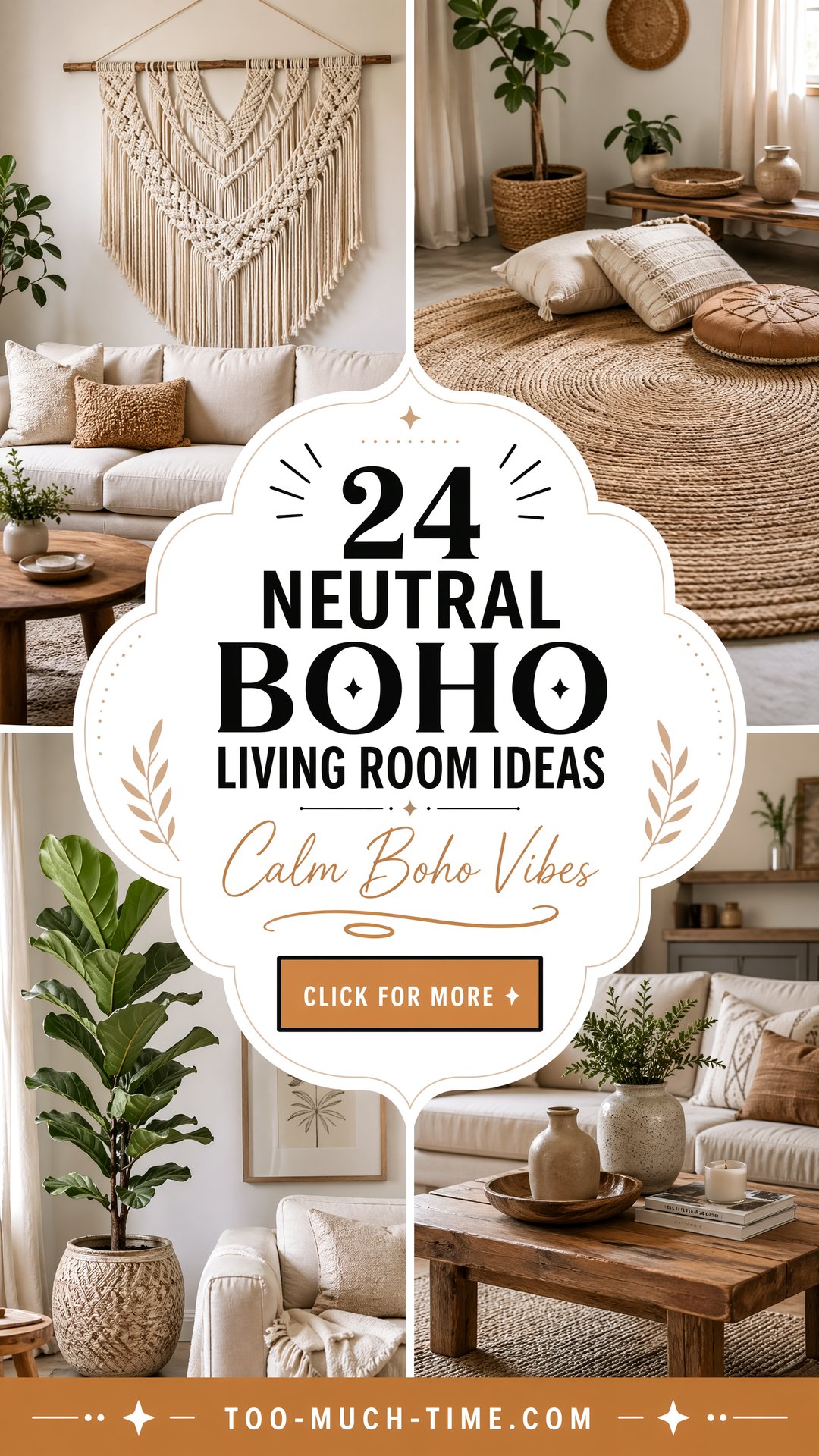 24 Neutral Boho Living Room Ideas for Calm Spaces Cozy - 24 Neutral Boho Living Room Ideas for Calm Spaces Cozy