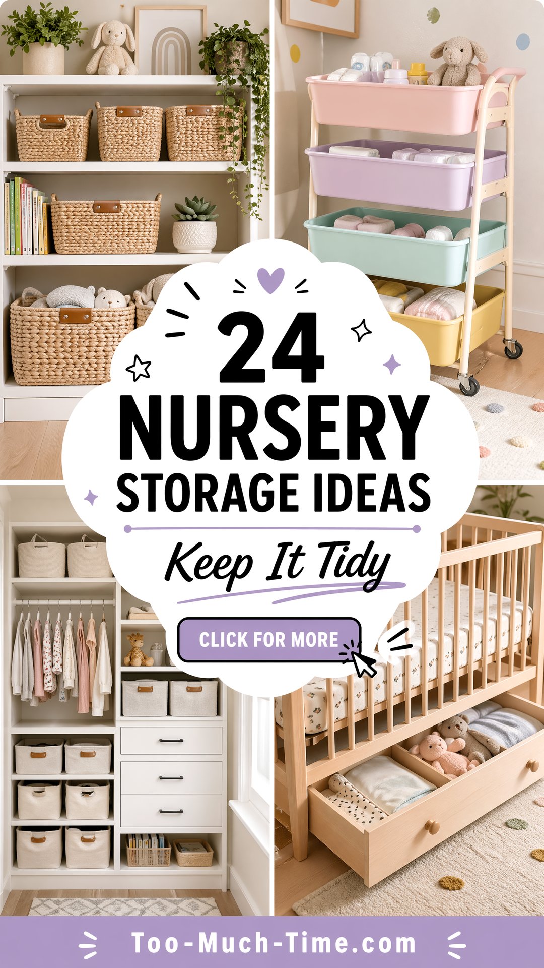 24 Nursery Storage Ideas for Tidy Kid Spaces Today - 24 Nursery Storage Ideas for Tidy Kid Spaces Today