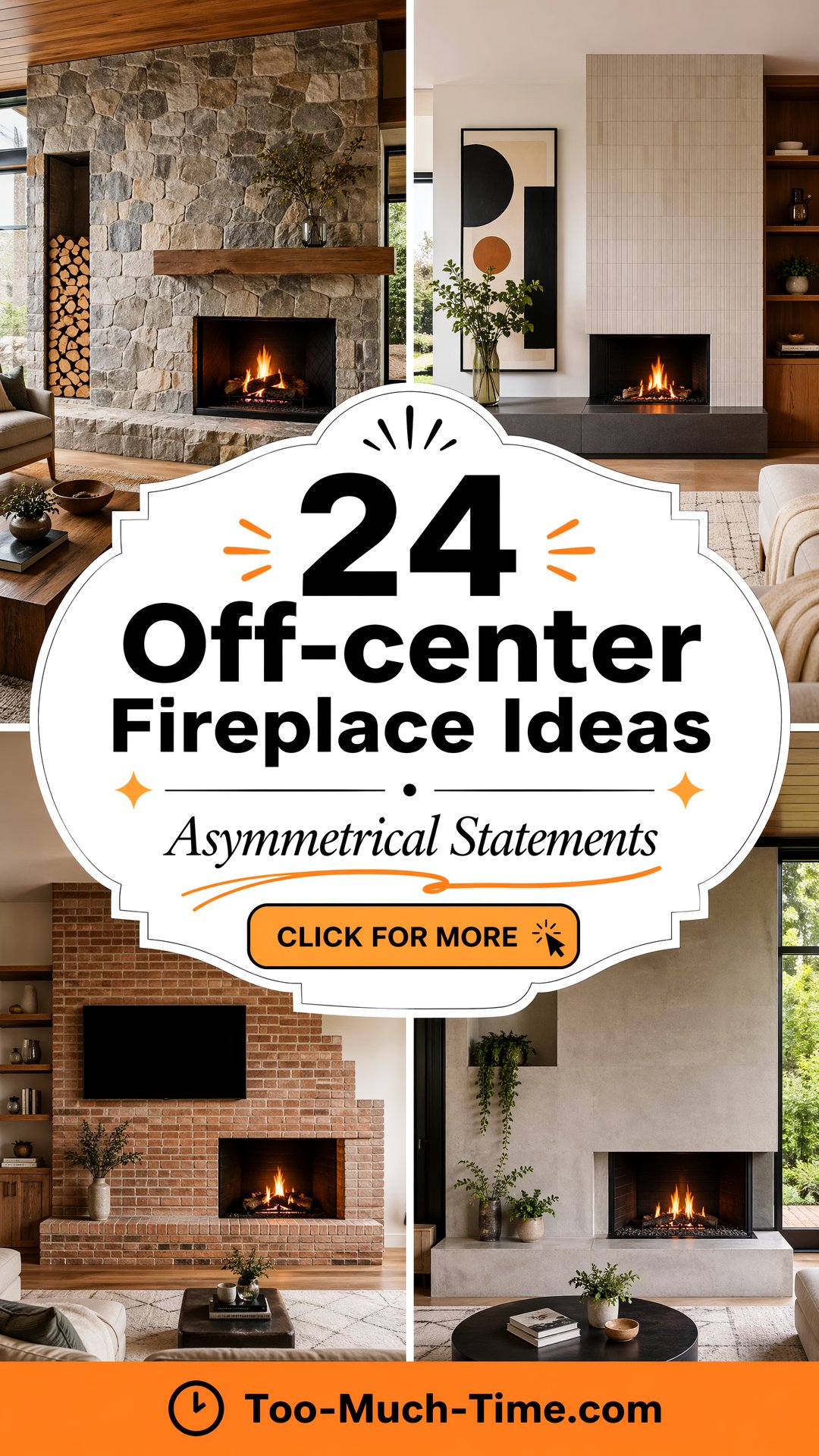24 Off-center Fireplace Ideas Create a Statement Piece - 24 Off-center Fireplace Ideas: Create a Statement Piece