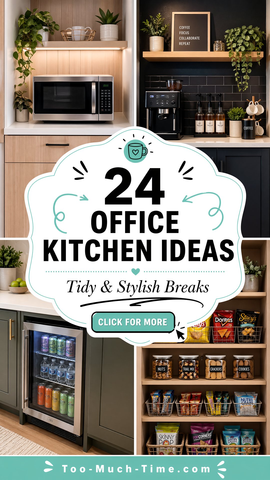 24 Office Kitchen Ideas for More Organization and Style - 24 Office Kitchen Ideas for More Organization and Style