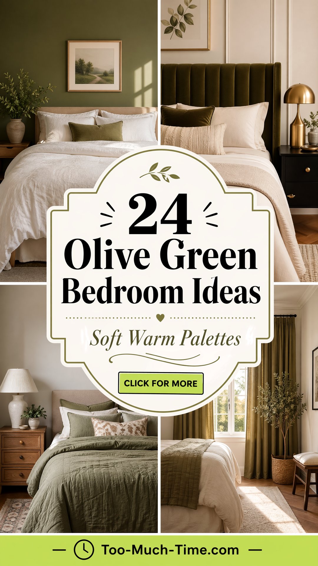 24 Olive Green Bedroom Ideas Soft Palettes and Warmth - 24 Olive Green Bedroom Ideas: Soft Palettes and Warmth