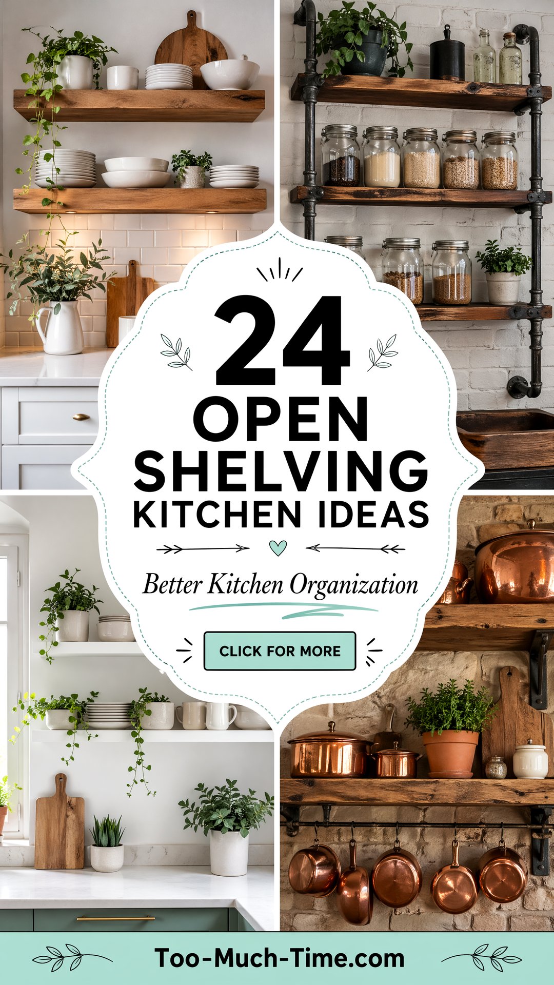 24 Open Shelving Kitchen Ideas for Better Organization - 24 Open Shelving Kitchen Ideas for Better Organization