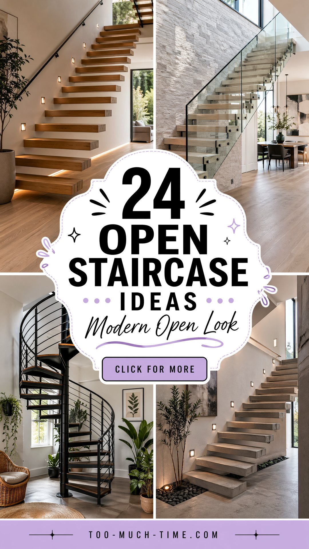 24 Open Staircase Ideas for a Modern Open Staircase Look - 24 Open Staircase Ideas for a Modern Open Staircase Look