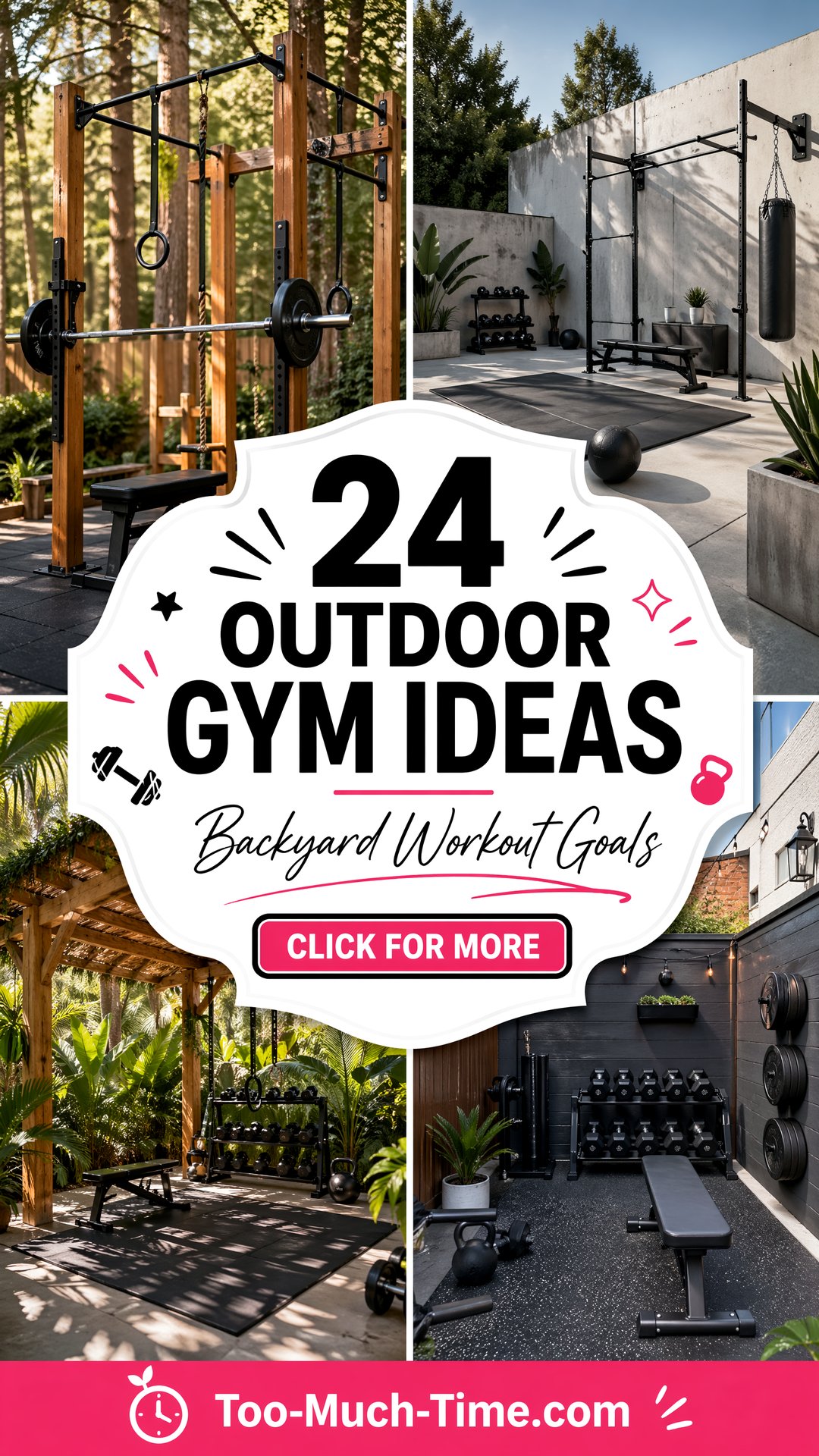 24 Outdoor Gym Ideas for Backyard Workouts - 24 Outdoor Gym Ideas for Backyard Workouts