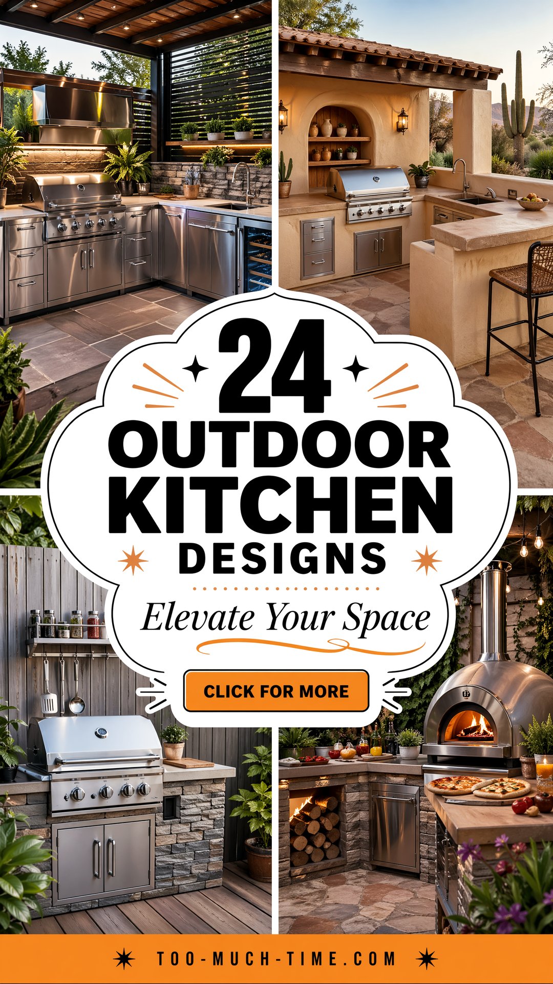 24 Outdoor Kitchen Designs That Elevate Your Space - 24 Outdoor Kitchen Designs That Elevate Your Space