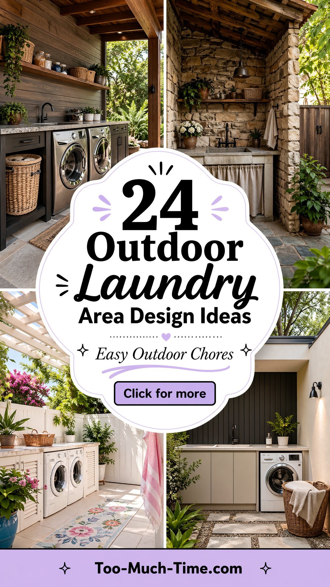 24 Outdoor Laundry Area Design Ideas for Easy Chores - 24 Outdoor Laundry Area Design Ideas for Easy Chores