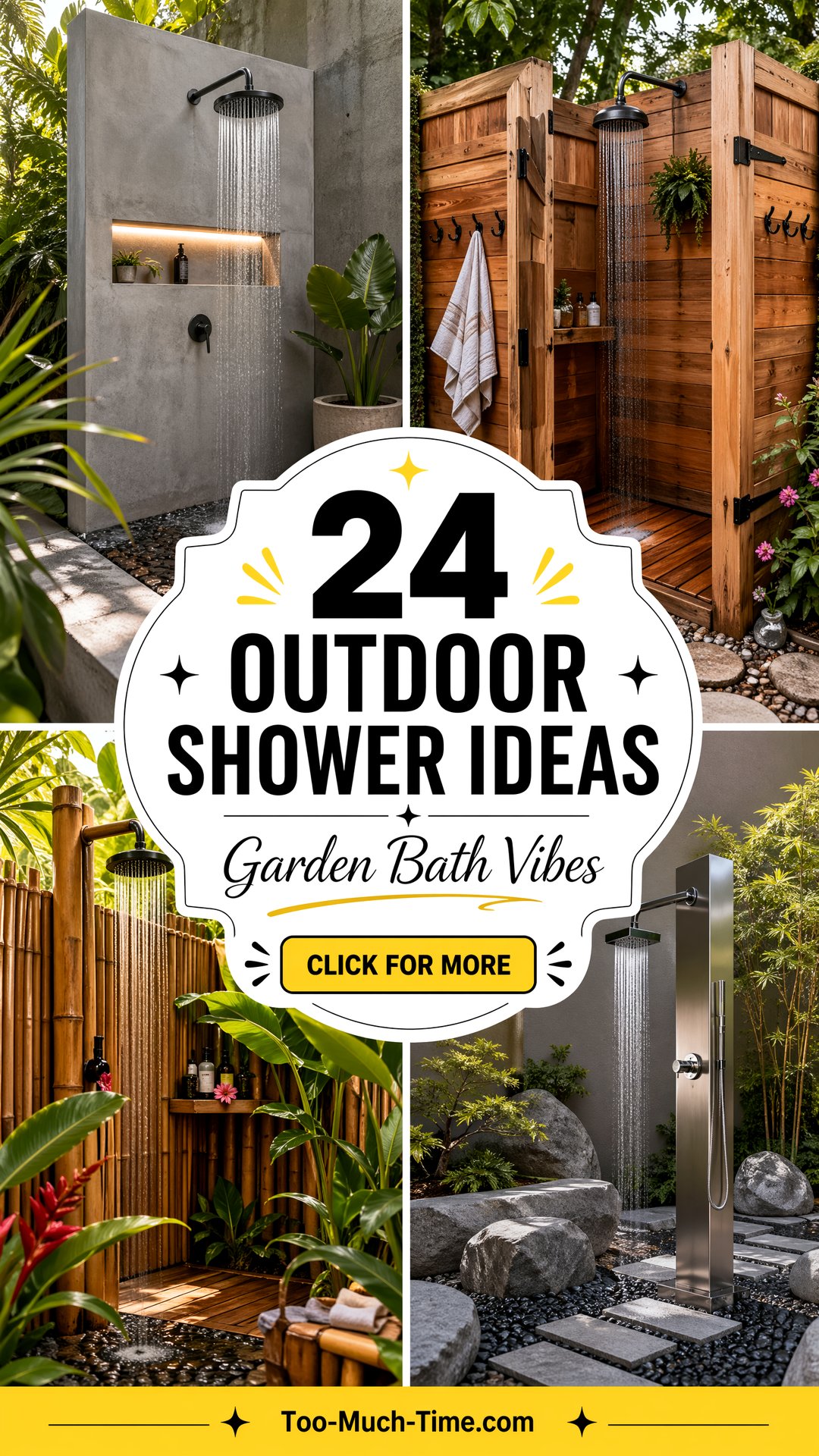 24 Outdoor Shower Ideas Transform Your Garden Bath - 24 Outdoor Shower Ideas: Transform Your Garden Bath