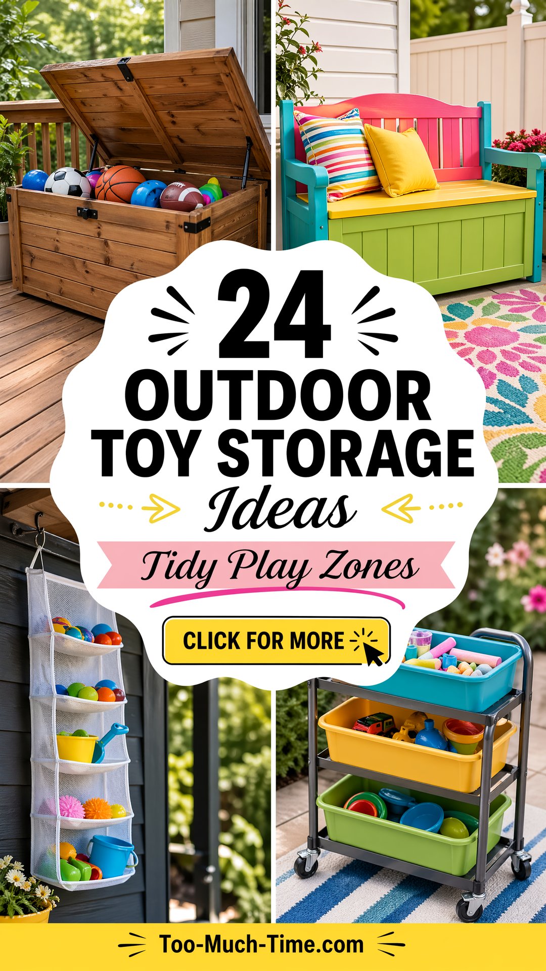 24 Outdoor Toy Storage Ideas for Tidy Play Zones Now - 24 Outdoor Toy Storage Ideas for Tidy Play Zones Now