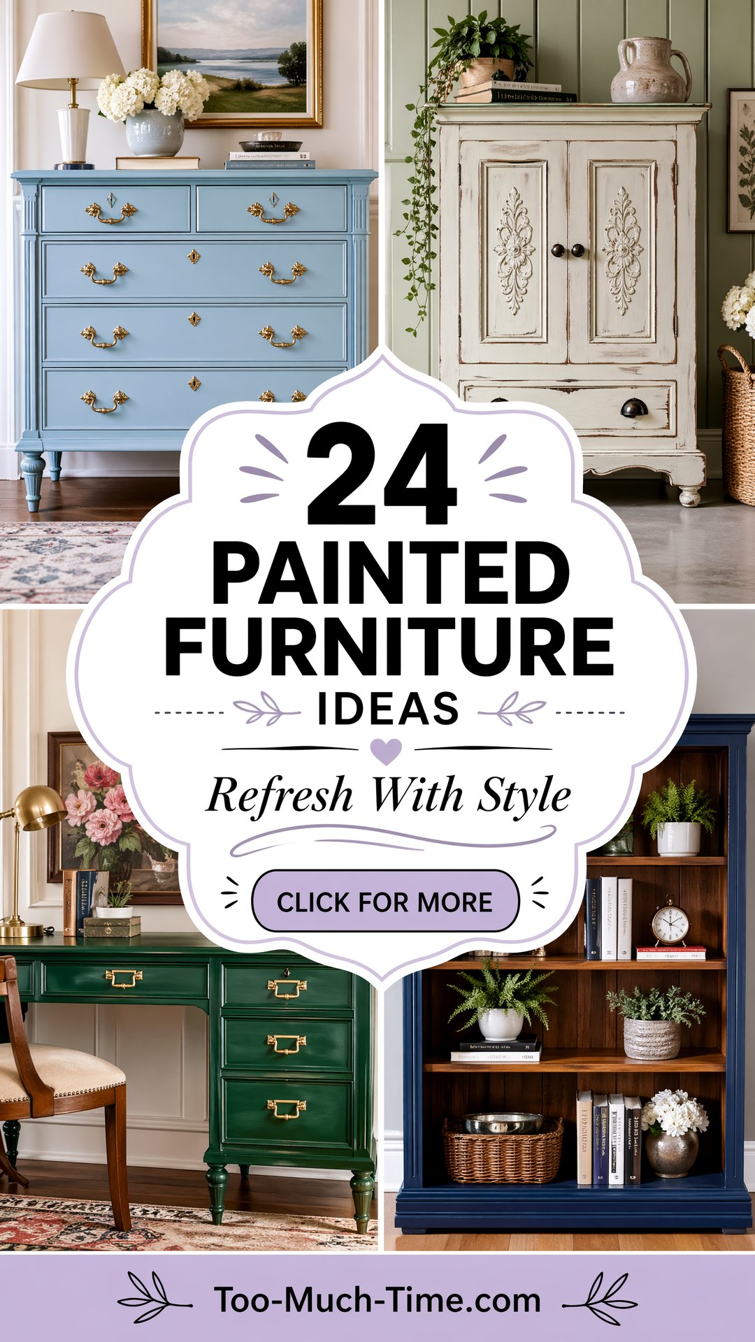 24 Painted Furniture Ideas Refresh Wood with Style - 24 Painted Furniture Ideas: Refresh Wood with Style