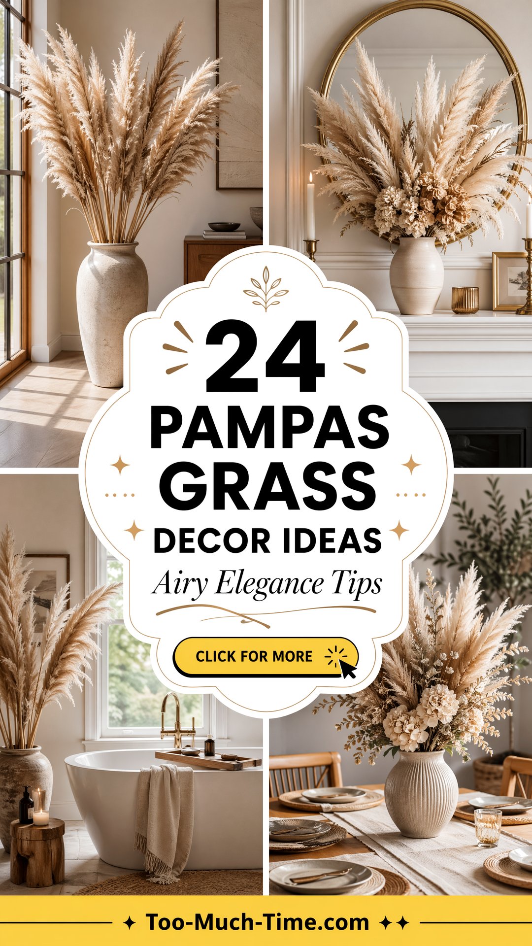 24 Pampas Grass Decor Ideas Elegant Airy Decor Tips - 24 Pampas Grass Decor Ideas: Elegant Airy Decor Tips