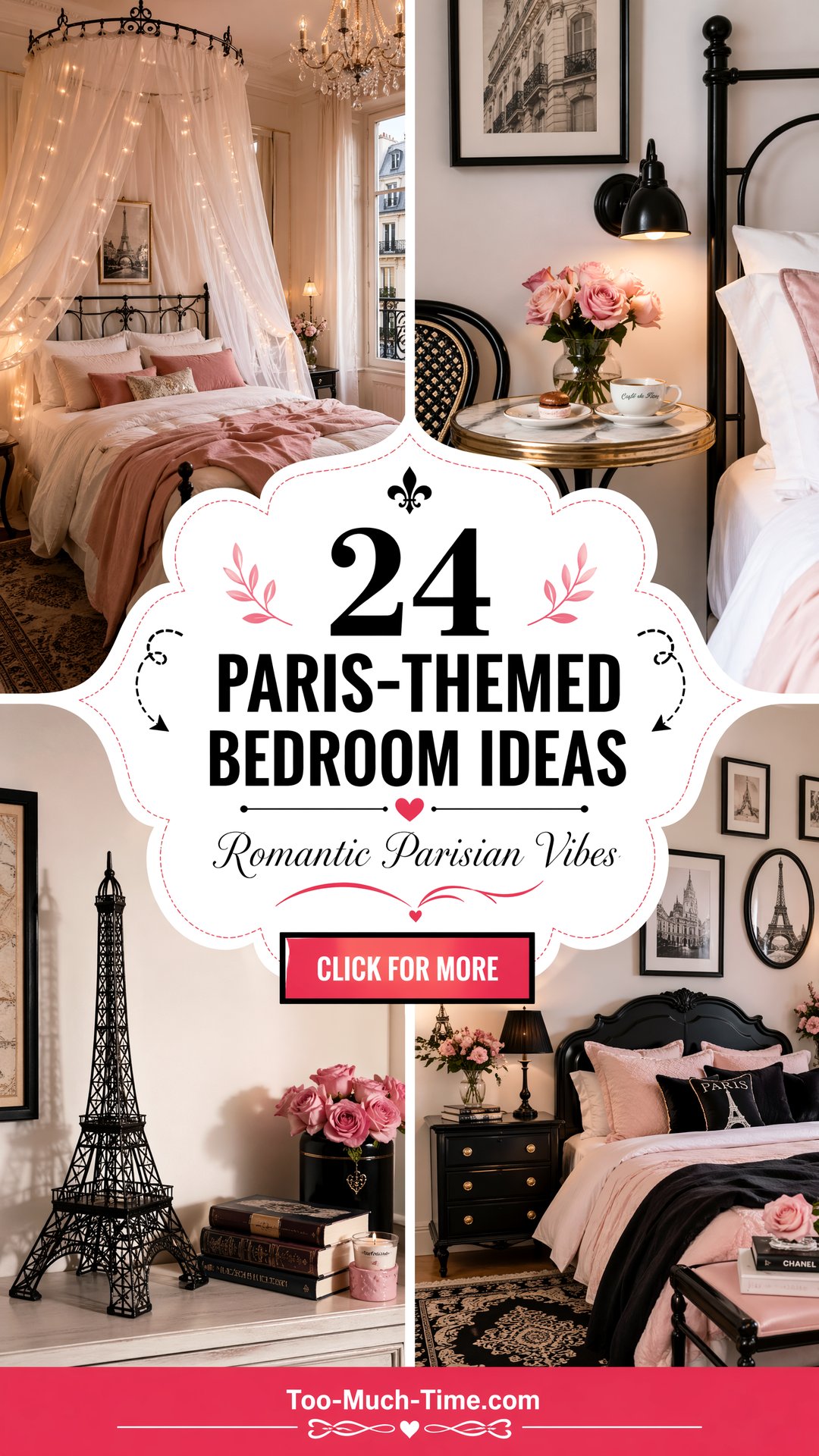 24 Paris-themed Bedroom Ideas Romantic Design Cues - 24 Paris-themed Bedroom Ideas: Romantic Design Cues