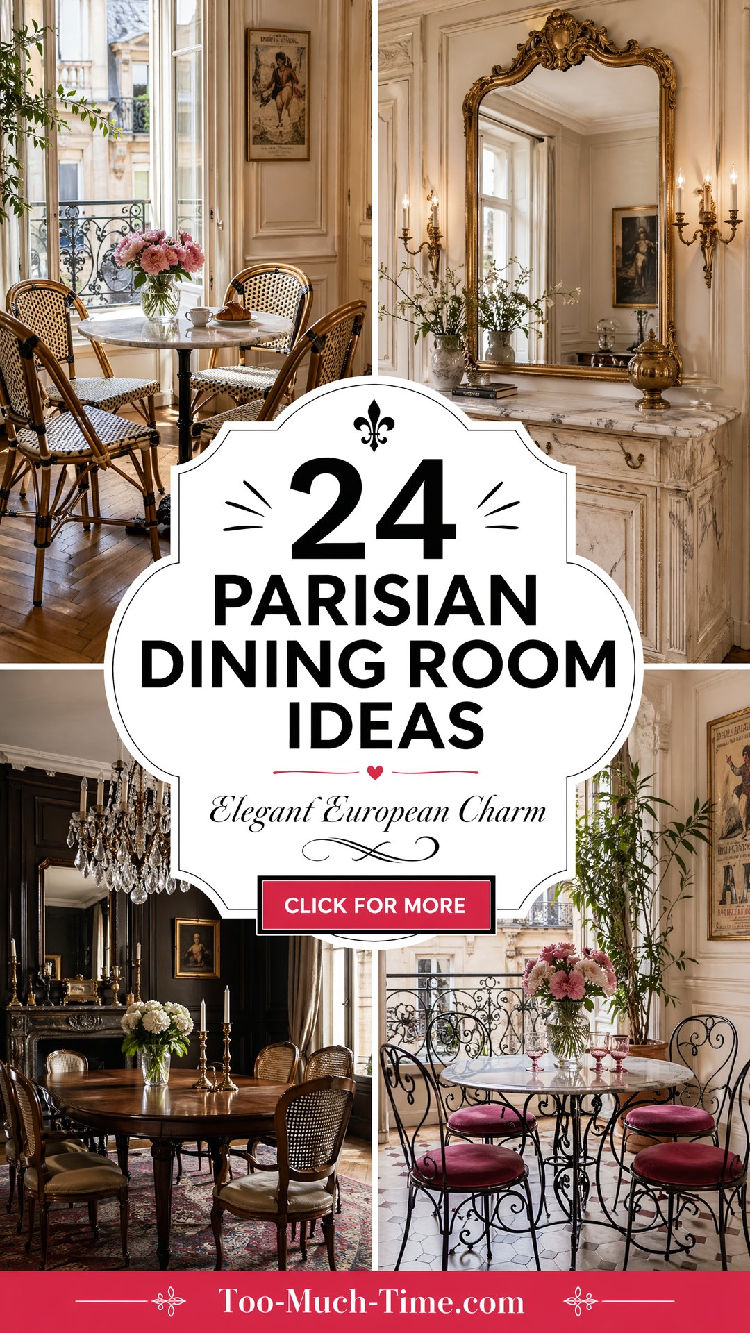 24 Parisian Dining Room Ideas Elegant European Vibe - 24 Parisian Dining Room Ideas: Elegant European Vibe