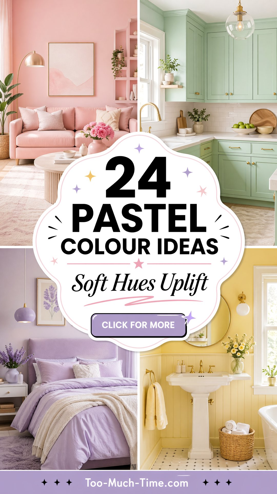 24 Pastel Colour Ideas for Your Home Soft Hues Uplift - 24 Pastel Colour Ideas for Your Home: Soft Hues Uplift