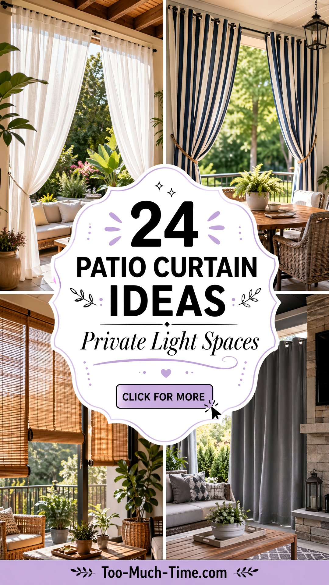 24 Patio Curtain Ideas Lightweight Textiles and Privacy - 24 Patio Curtain Ideas: Lightweight Textiles and Privacy