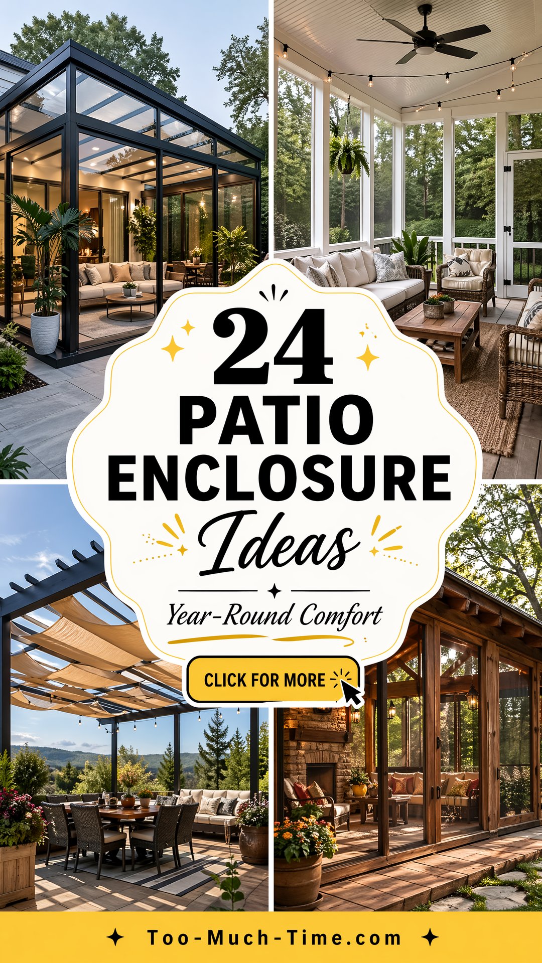24 Patio Enclosure Ideas Year-round Outdoor Living - 24 Patio Enclosure Ideas: Year-round Outdoor Living