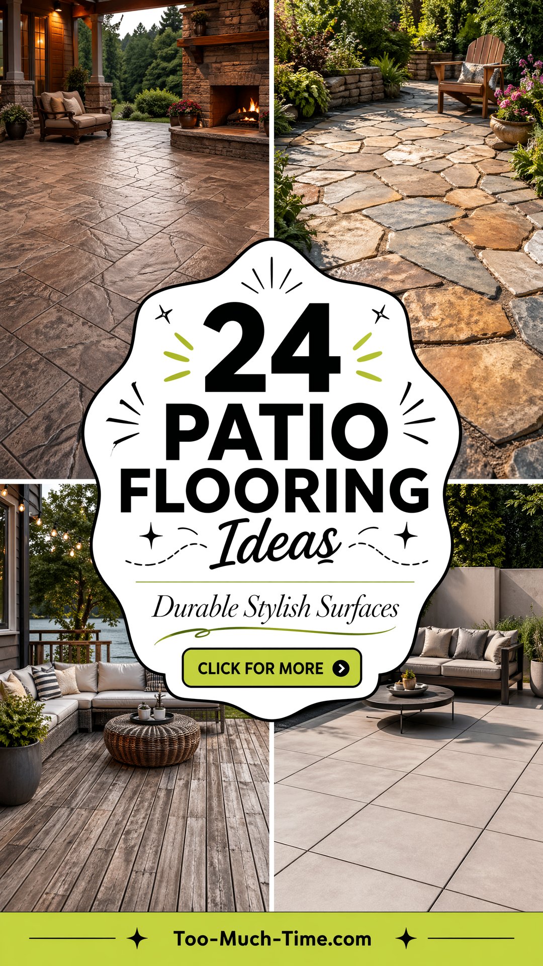 24 Patio Flooring Ideas Durable Surfaces and Style - 24 Patio Flooring Ideas: Durable Surfaces and Style