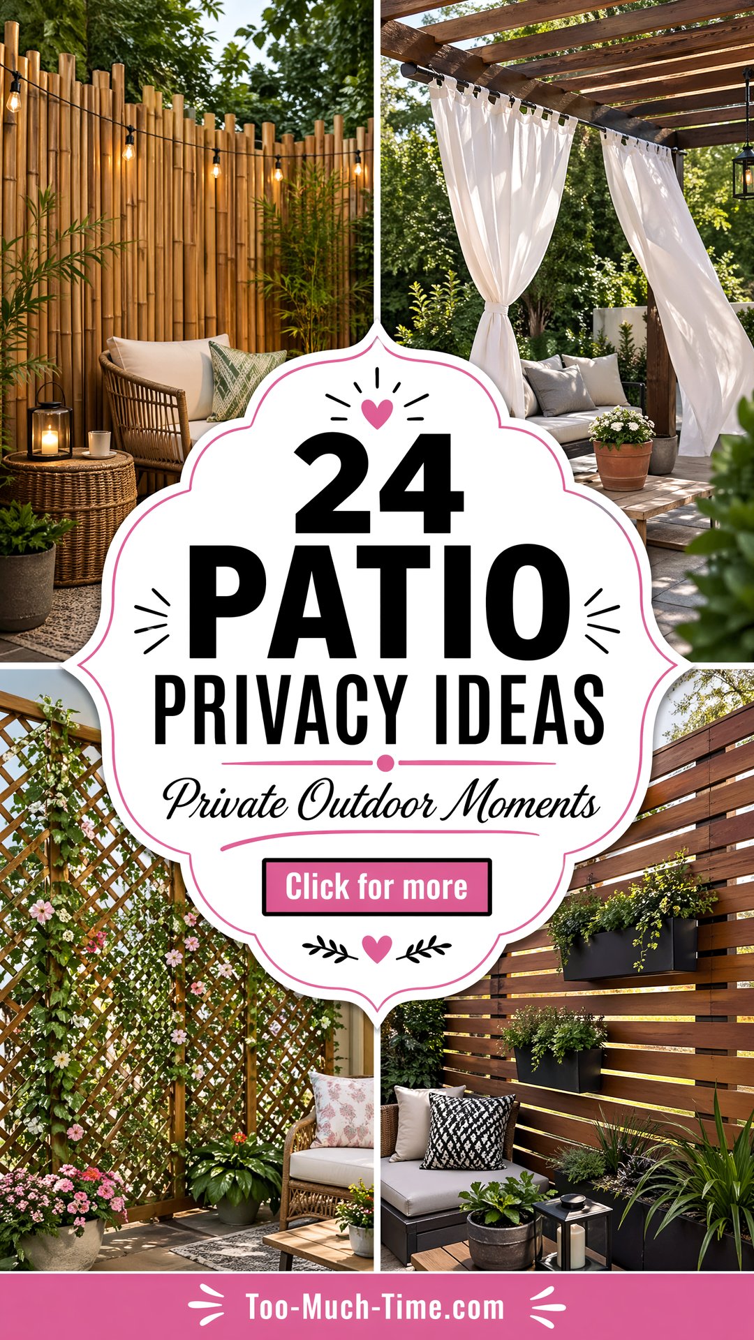 24 Patio Privacy Ideas for More Private Outdoor Moments - 24 Patio Privacy Ideas for More Private Outdoor Moments