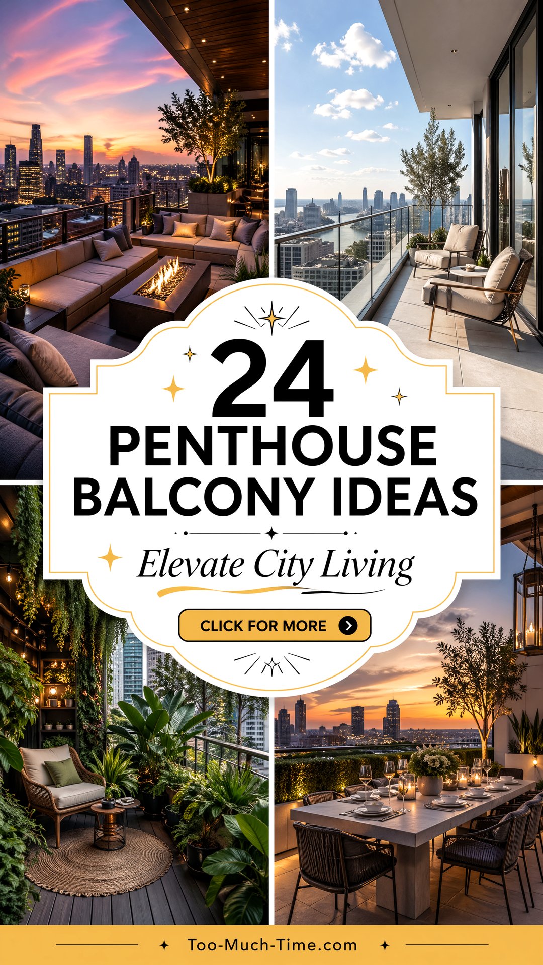 24 Penthouse Balcony Ideas to Upgrade City Living Today - 24 Penthouse Balcony Ideas to Upgrade City Living Today