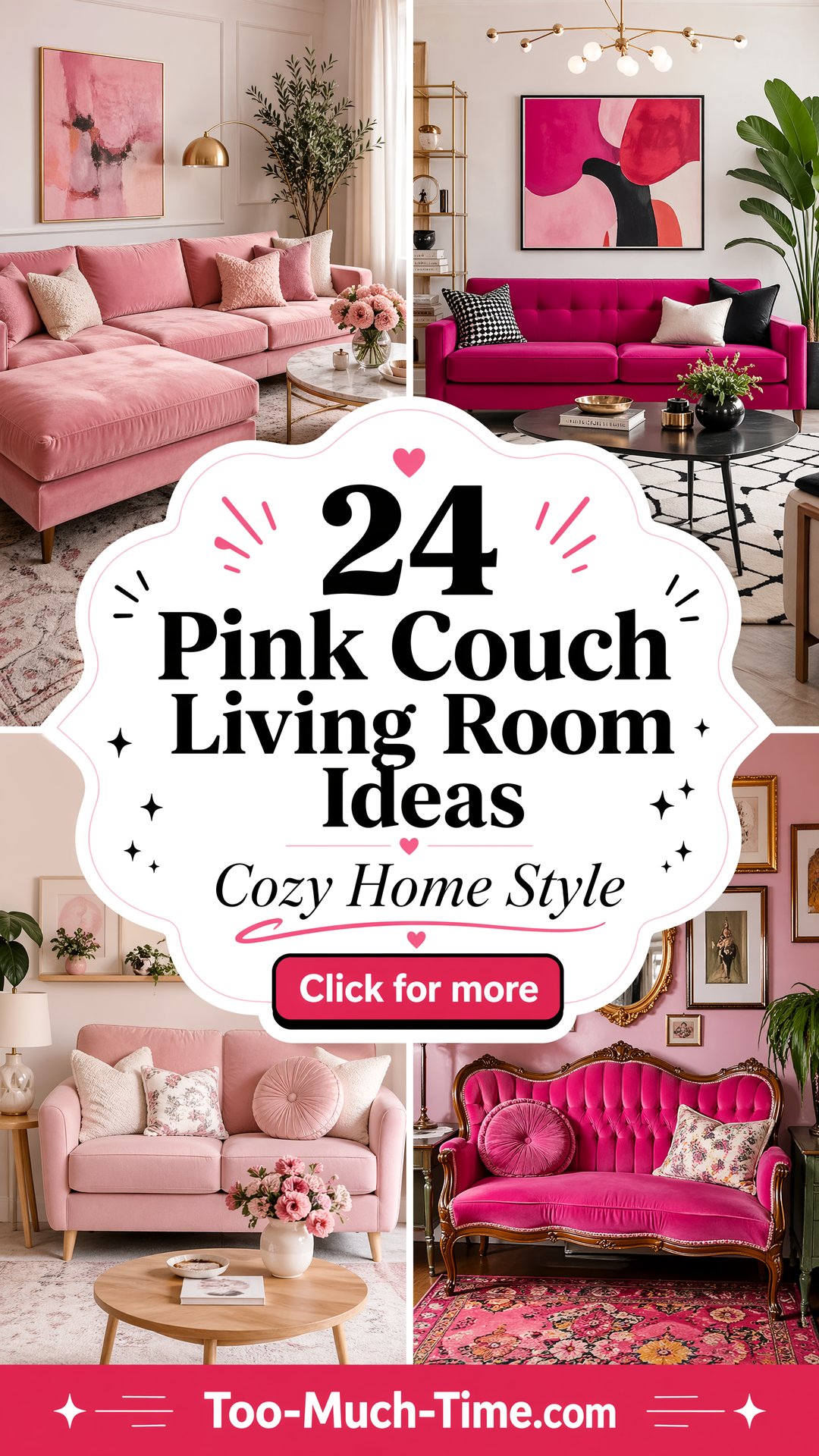 24 Pink Couch Living Room Ideas for Cozy Spaces At Home - 24 Pink Couch Living Room Ideas for Cozy Spaces At Home