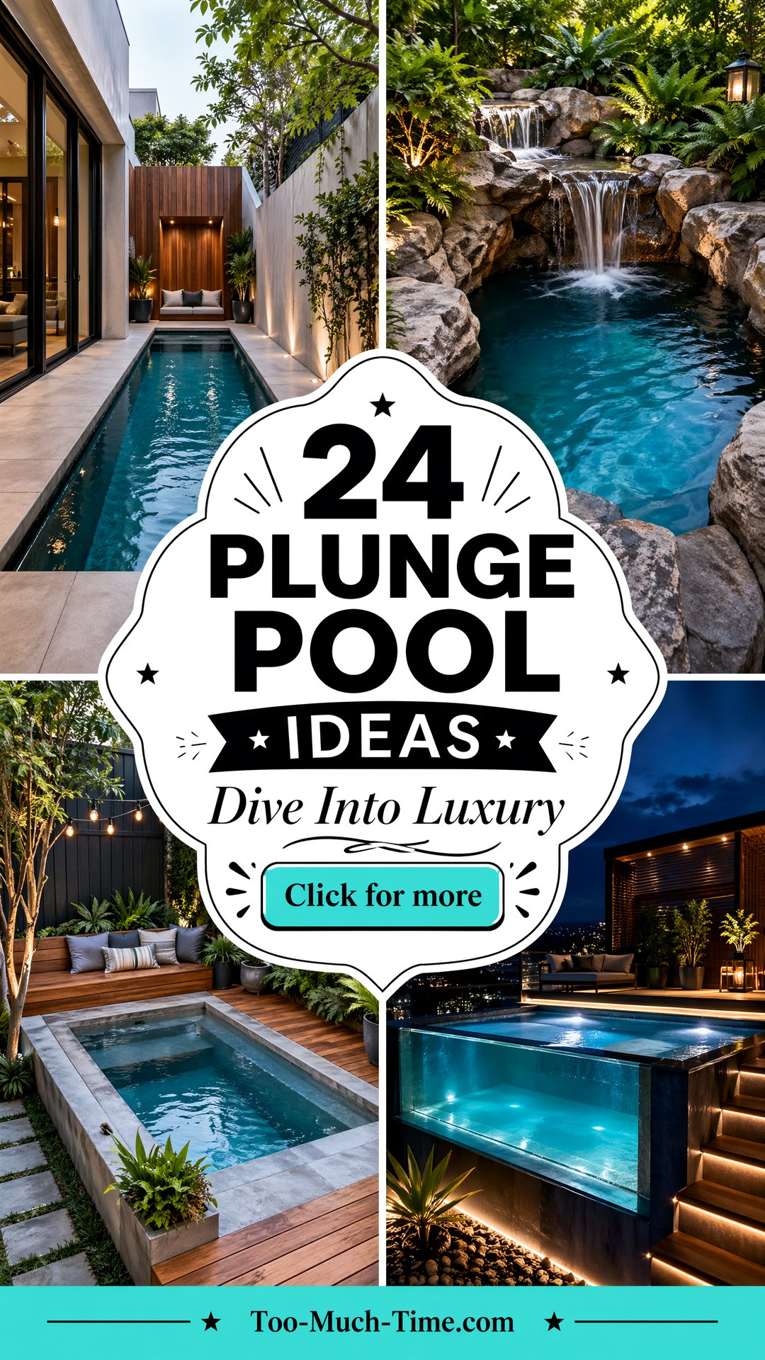 24 Plunge Pool Ideas Small Space Luxury and Safety - 24 Plunge Pool Ideas: Small Space Luxury and Safety