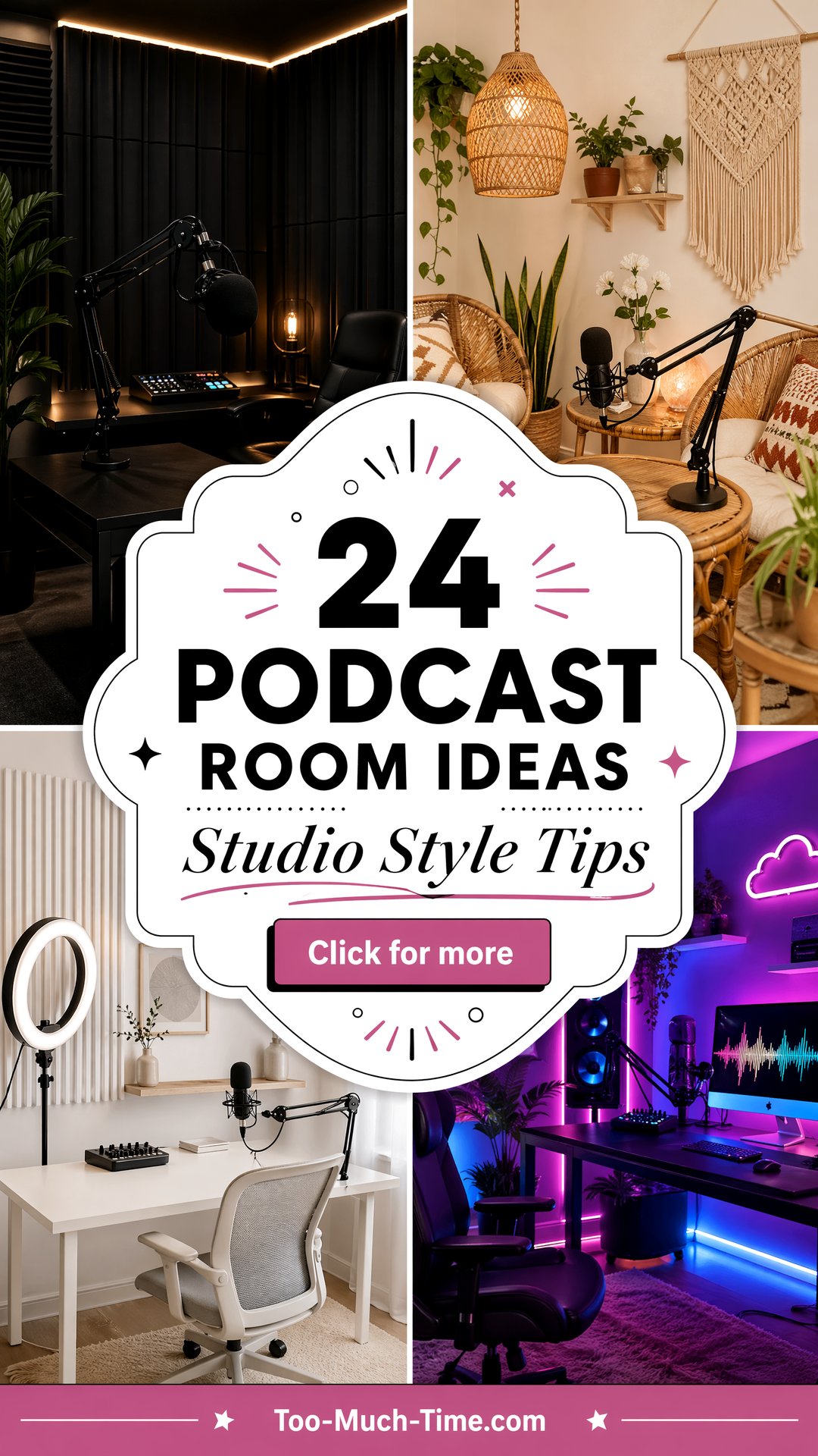 24 Podcast Room Ideas for a Stylish Home Studio Tips - 24 Podcast Room Ideas for a Stylish Home Studio Tips